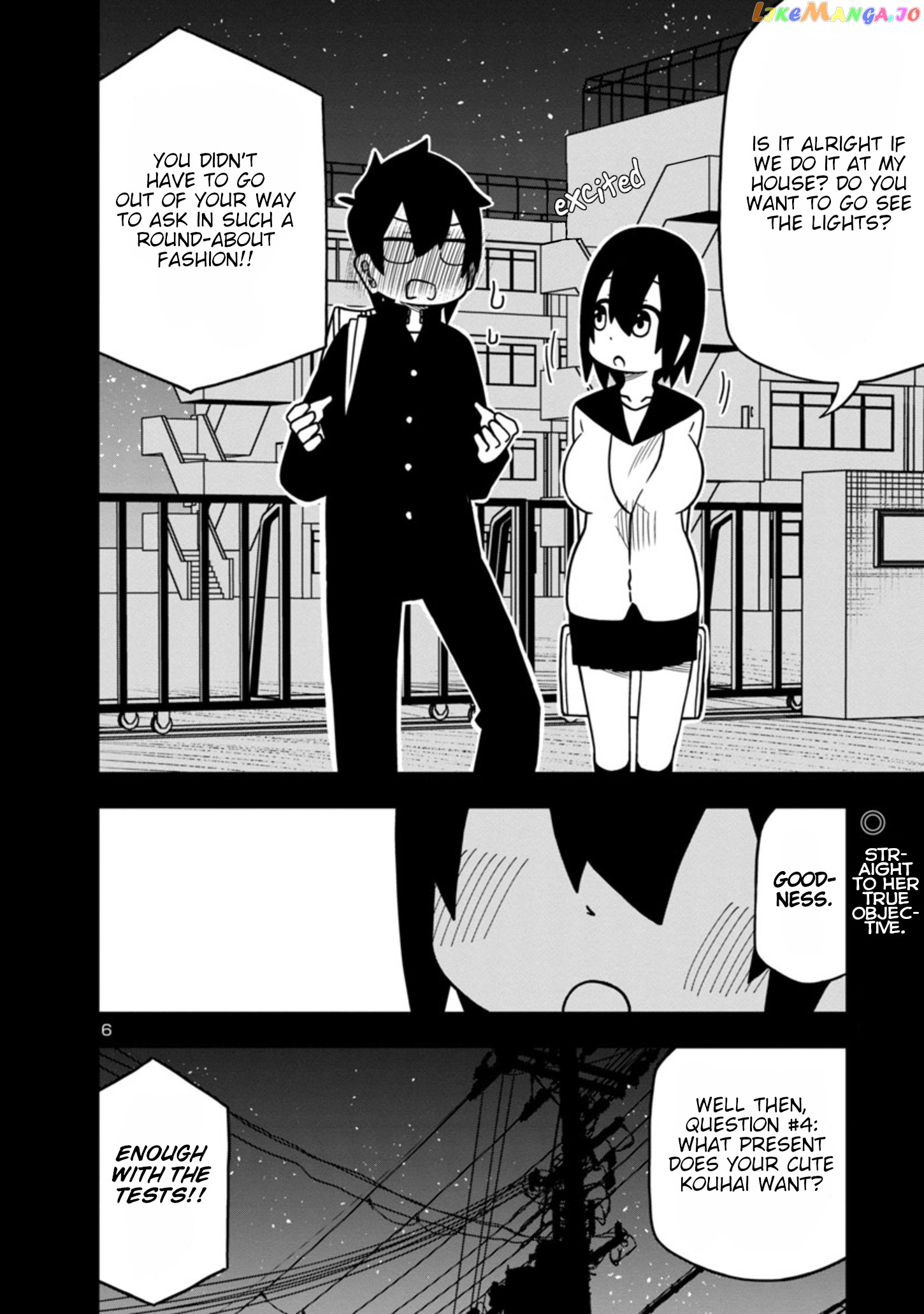 Kawaii Kouhai ni Iwasaretai chapter 37 - page 6