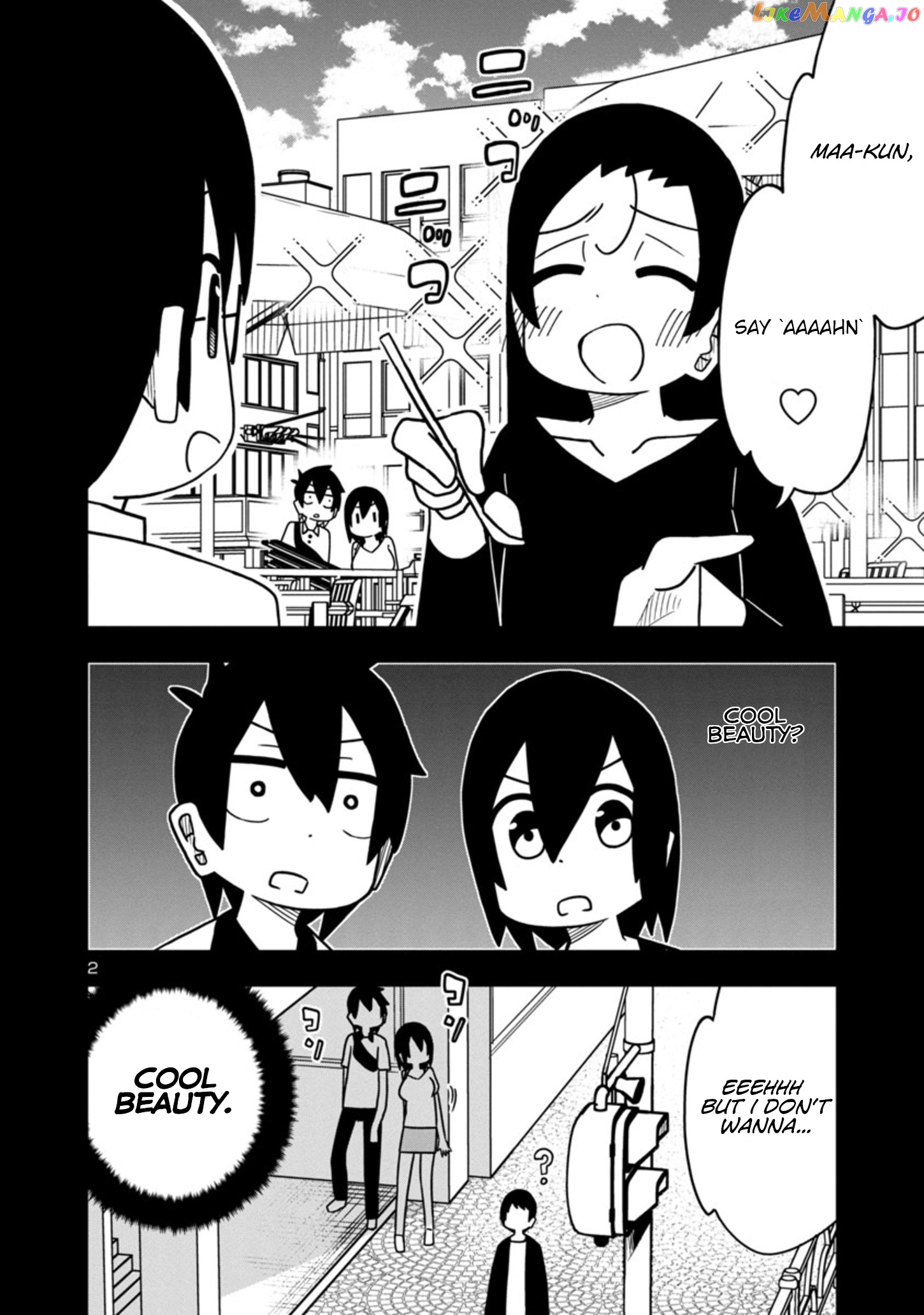 Kawaii Kouhai ni Iwasaretai chapter 44 - page 2