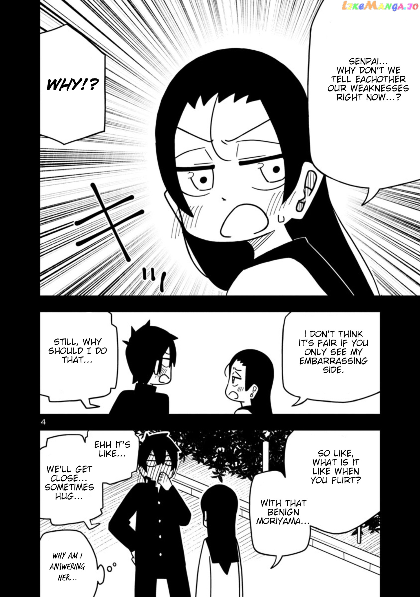 Kawaii Kouhai ni Iwasaretai chapter 46 - page 4