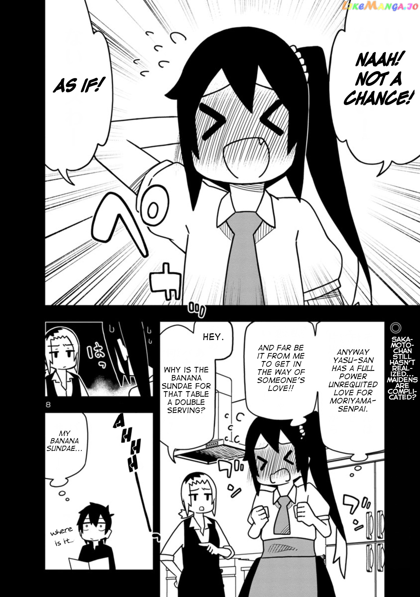 Kawaii Kouhai ni Iwasaretai chapter 49 - page 8