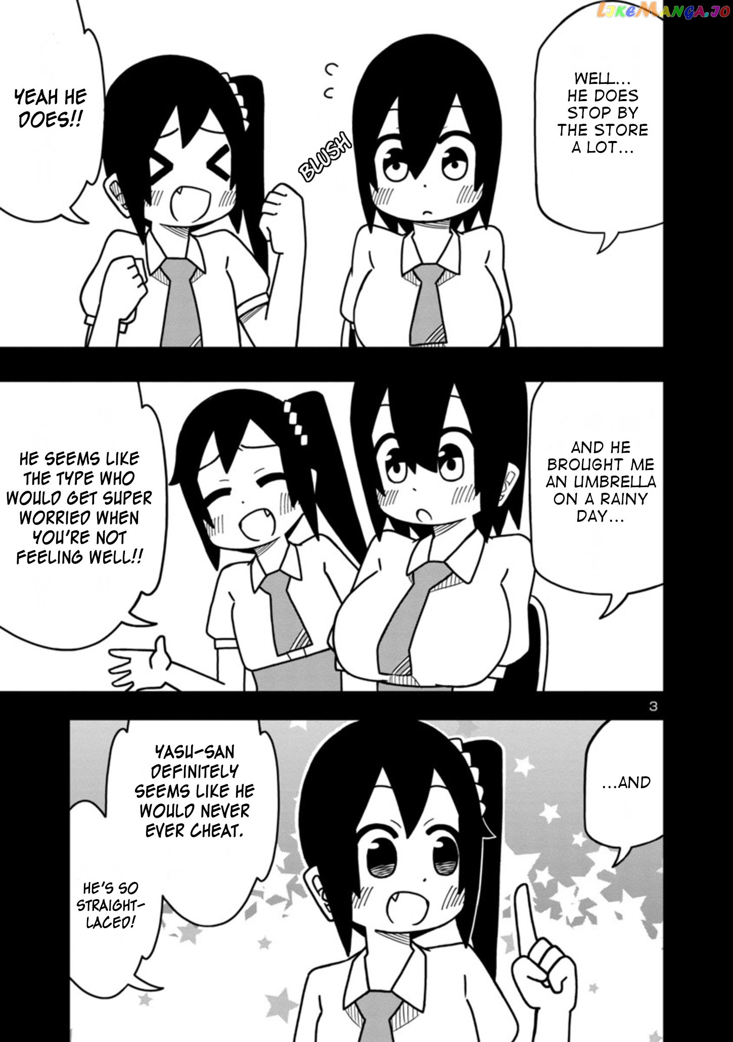 Kawaii Kouhai ni Iwasaretai chapter 50 - page 3