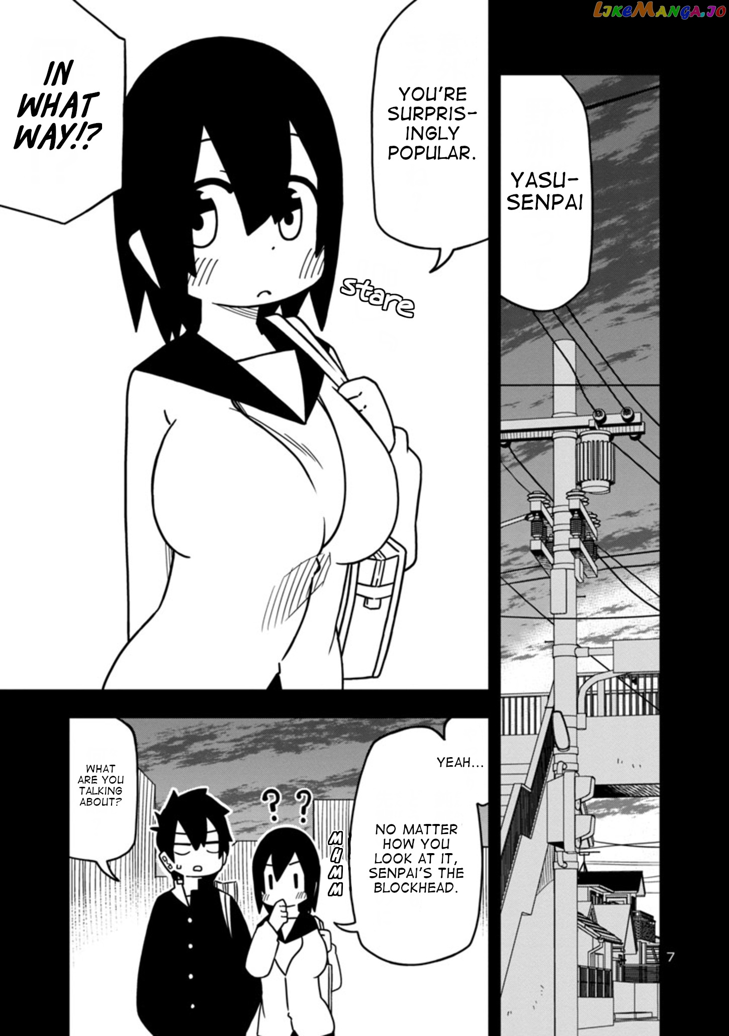 Kawaii Kouhai ni Iwasaretai chapter 50 - page 7