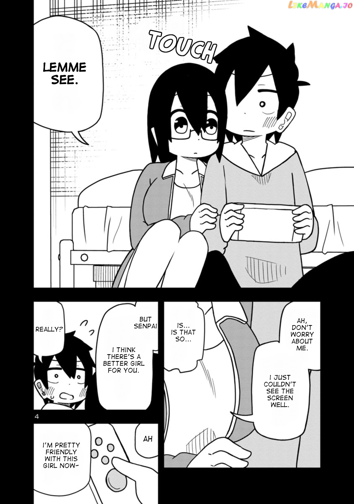 Kawaii Kouhai ni Iwasaretai chapter 51 - page 4