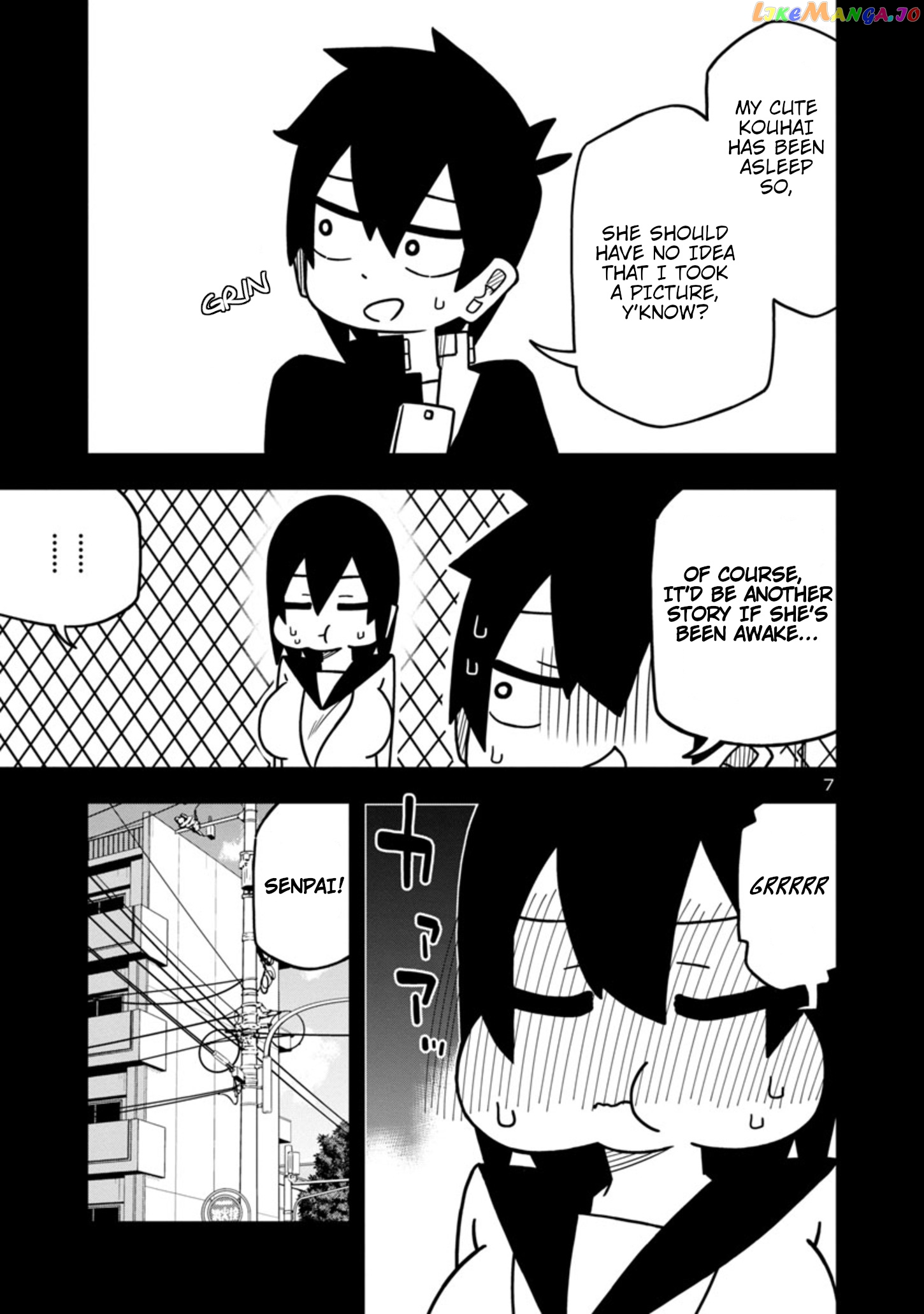 Kawaii Kouhai ni Iwasaretai chapter 52 - page 7