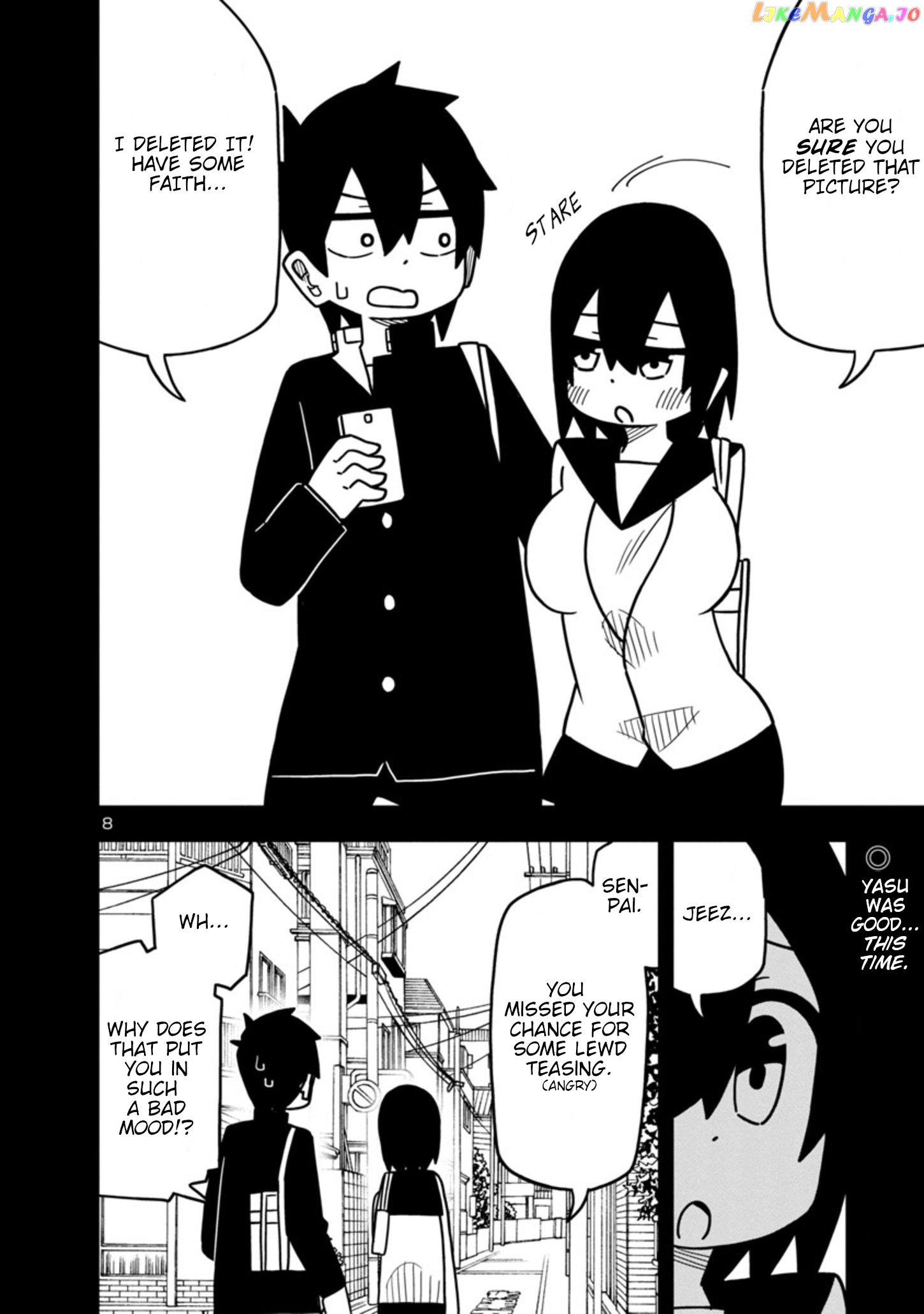 Kawaii Kouhai ni Iwasaretai chapter 52 - page 8