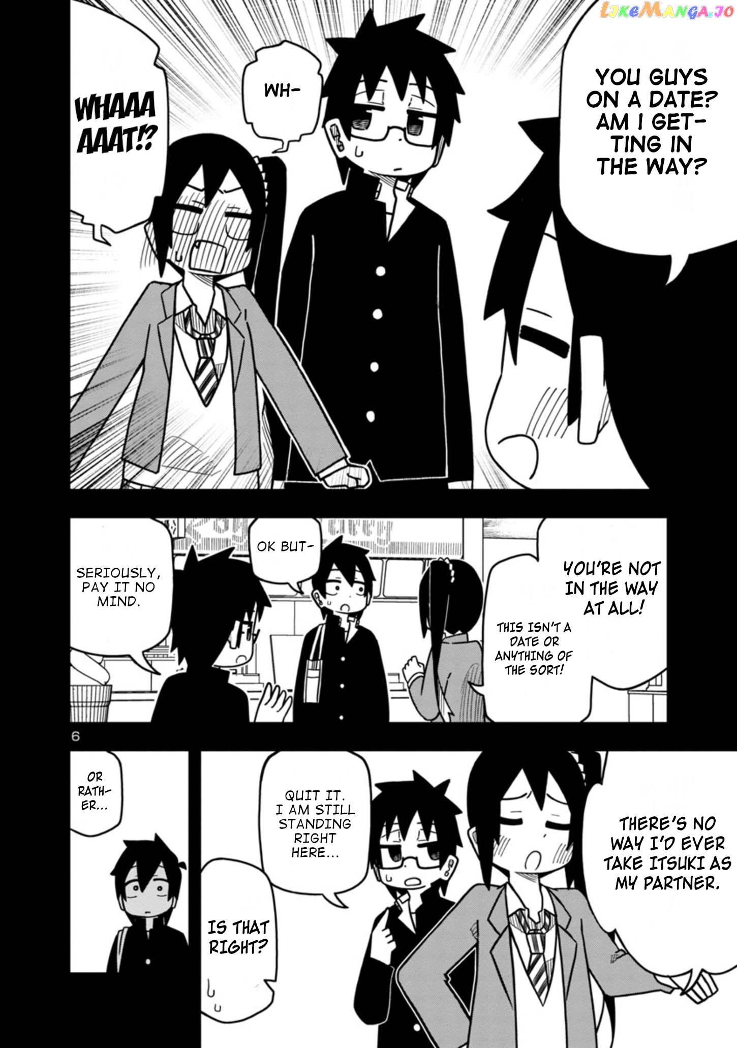 Kawaii Kouhai ni Iwasaretai chapter 54 - page 6
