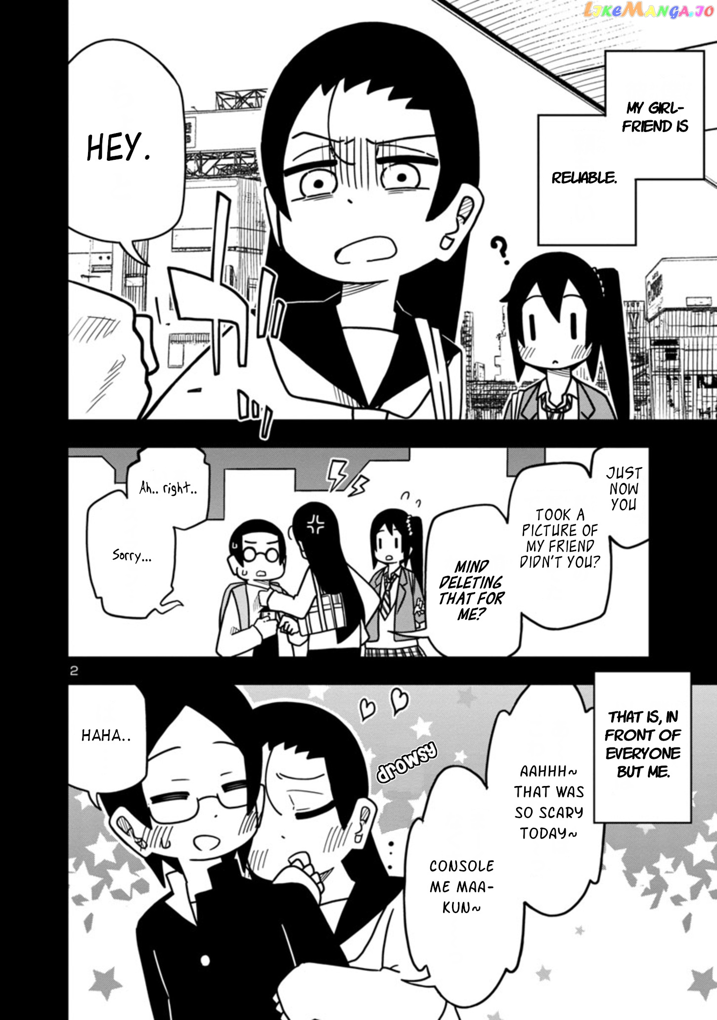 Kawaii Kouhai ni Iwasaretai chapter 56 - page 2