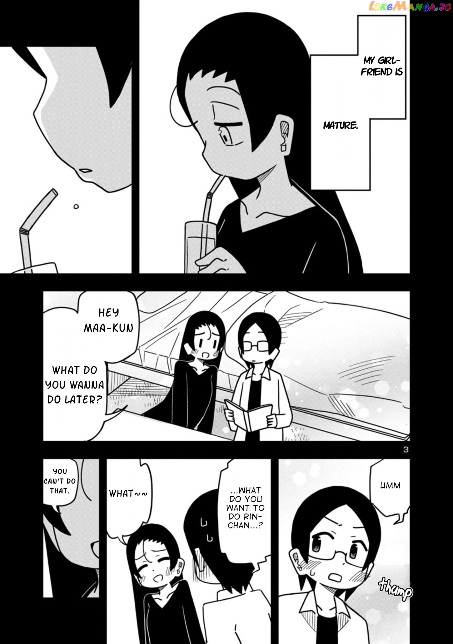 Kawaii Kouhai ni Iwasaretai chapter 56 - page 3