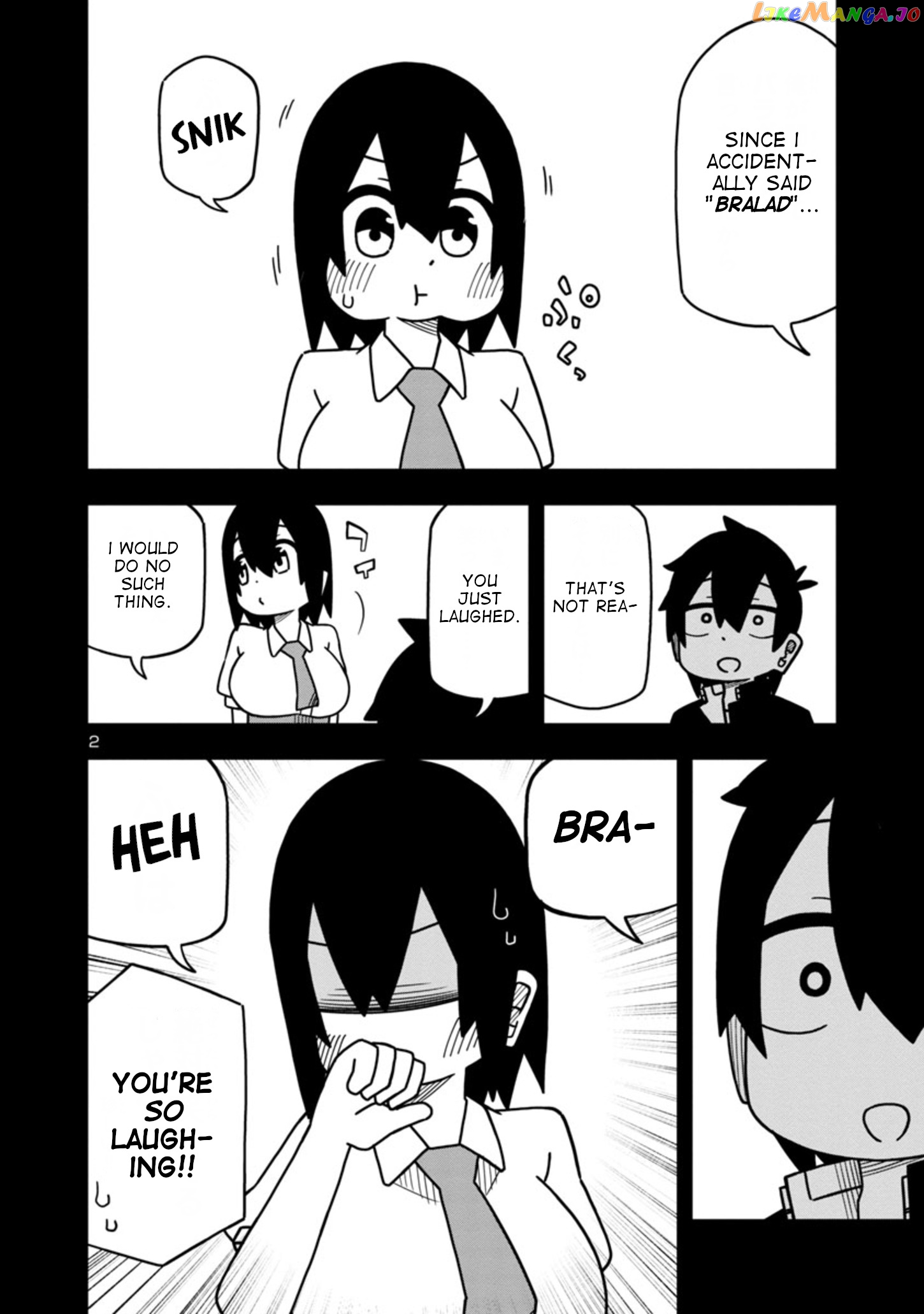 Kawaii Kouhai ni Iwasaretai chapter 57 - page 2