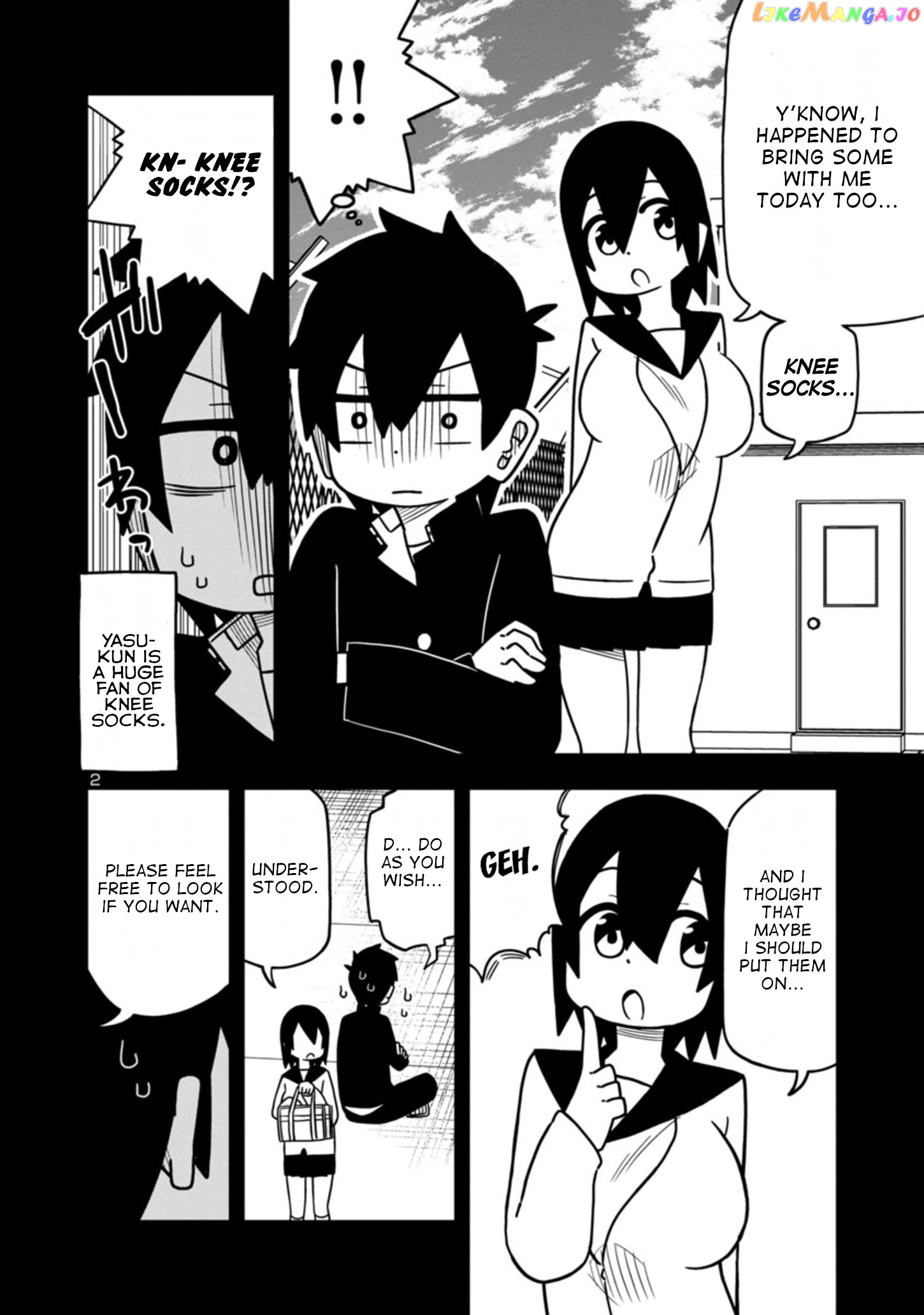 Kawaii Kouhai ni Iwasaretai chapter 58 - page 2