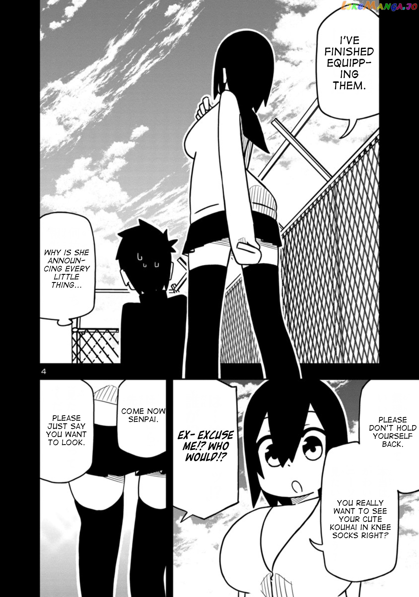 Kawaii Kouhai ni Iwasaretai chapter 58 - page 4