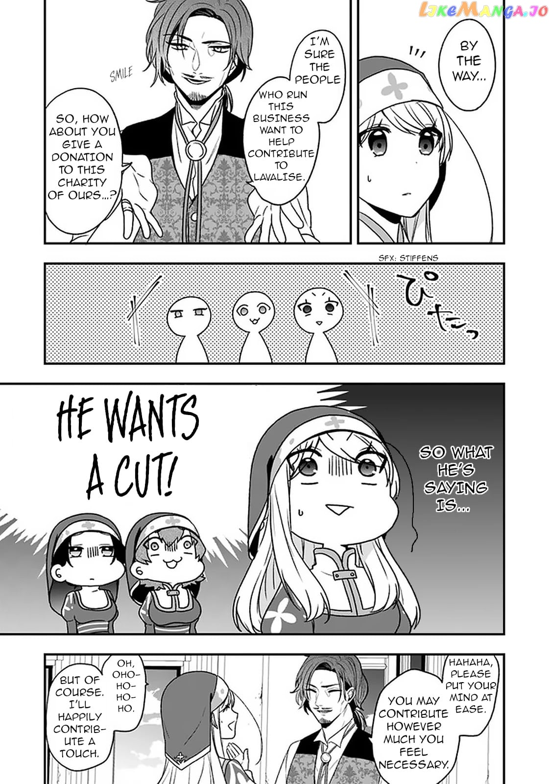 The Banished Villainess! Living the Leisurely Life of a Nun Making Revolutionary Church Food chapter 18 - page 7
