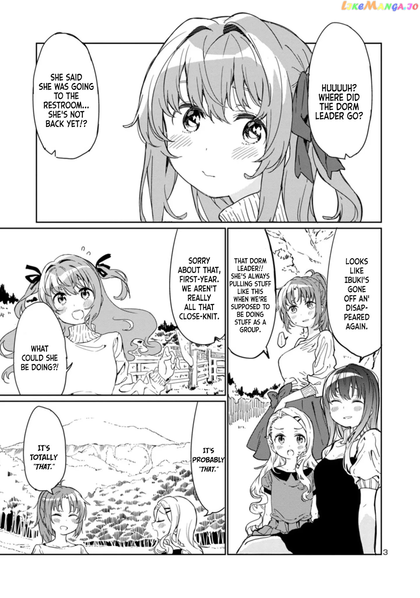 Kamiina Botan, Yoeru Sugata Wa Yuri No Hana. chapter 1 - page 3
