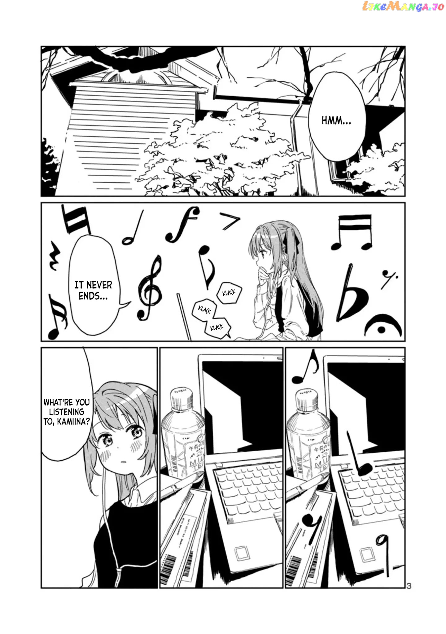 Kamiina Botan, Yoeru Sugata Wa Yuri No Hana. chapter 3 - page 3