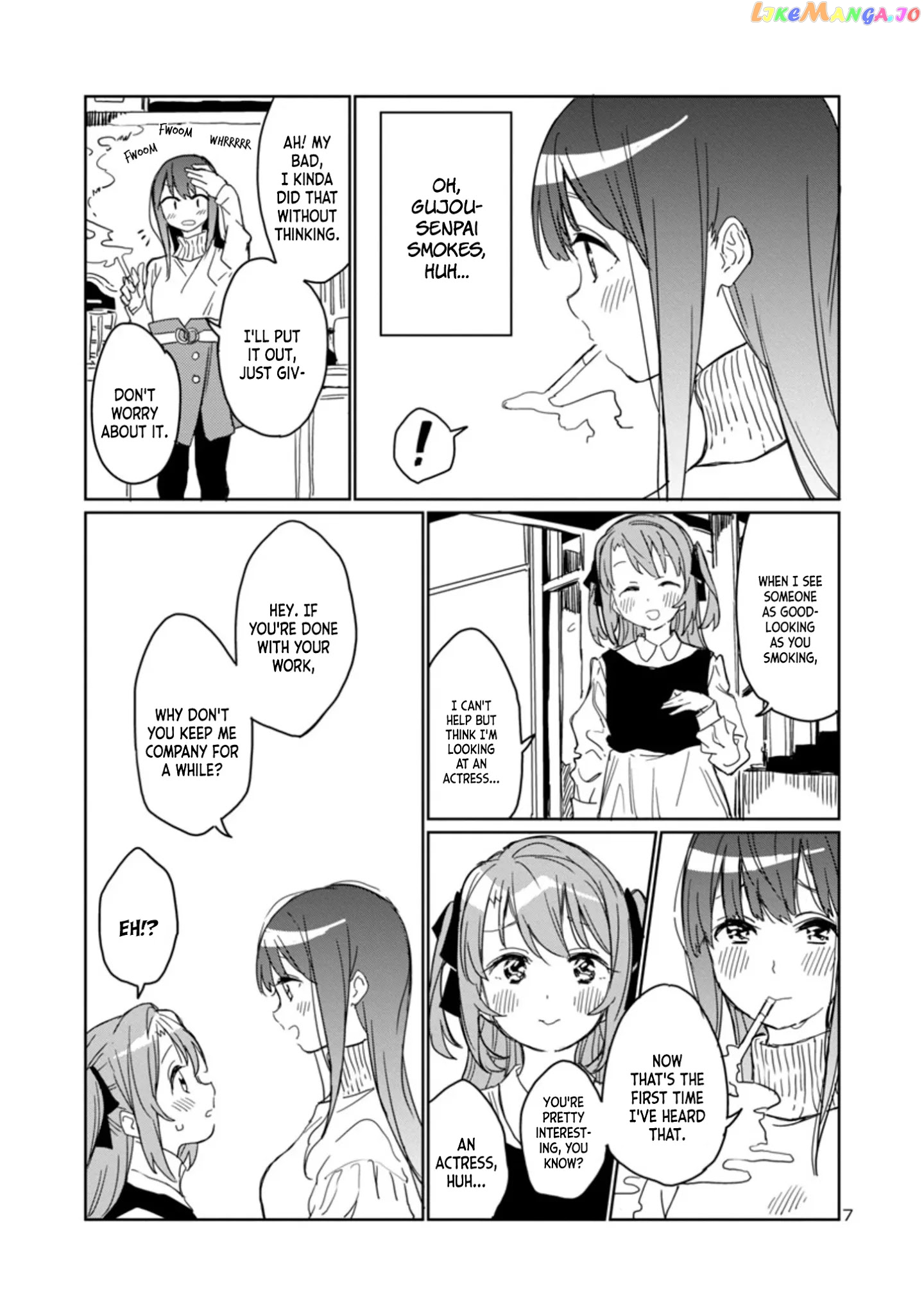 Kamiina Botan, Yoeru Sugata Wa Yuri No Hana. chapter 3 - page 7