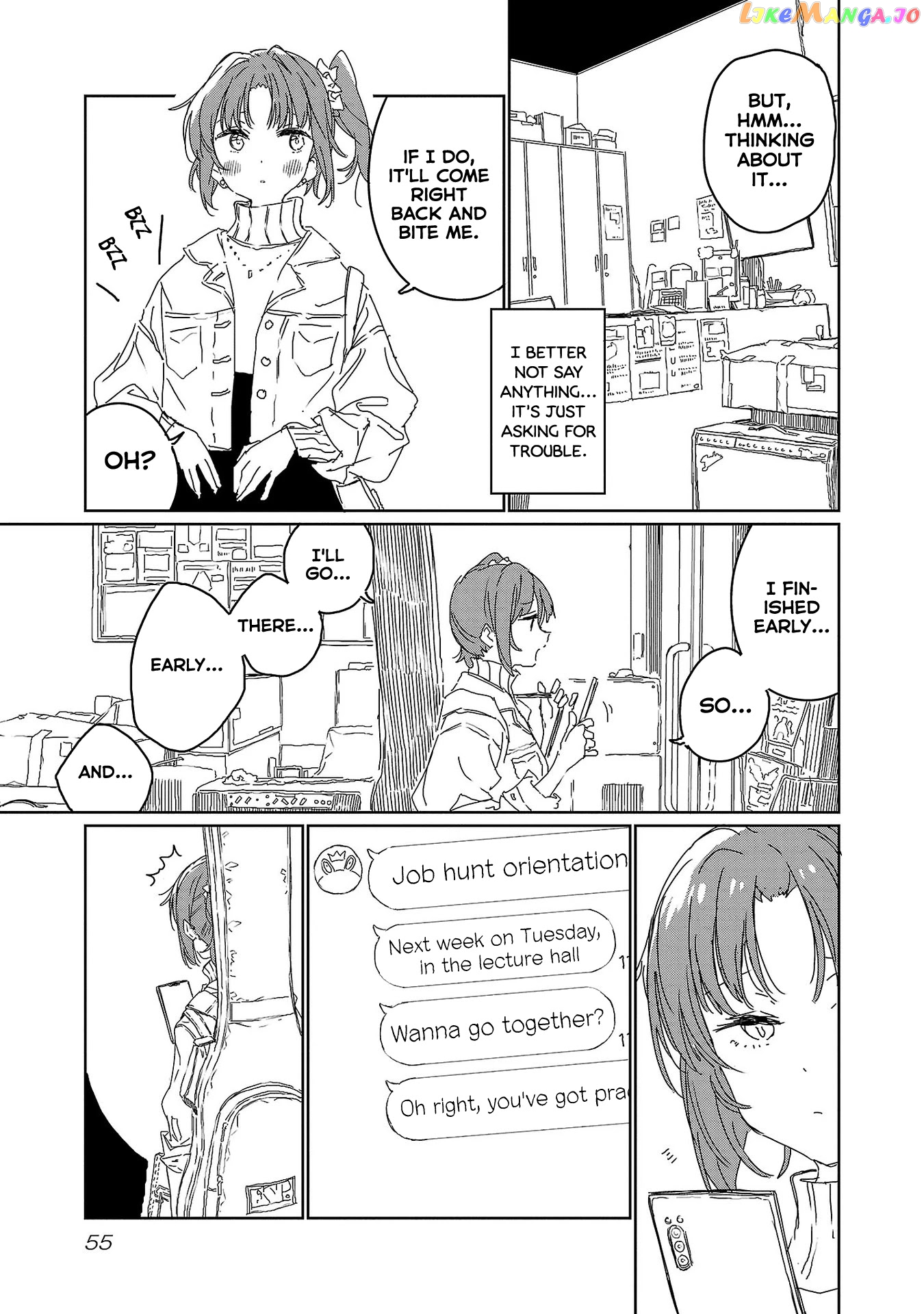 Kamiina Botan, Yoeru Sugata Wa Yuri No Hana. chapter 22 - page 3