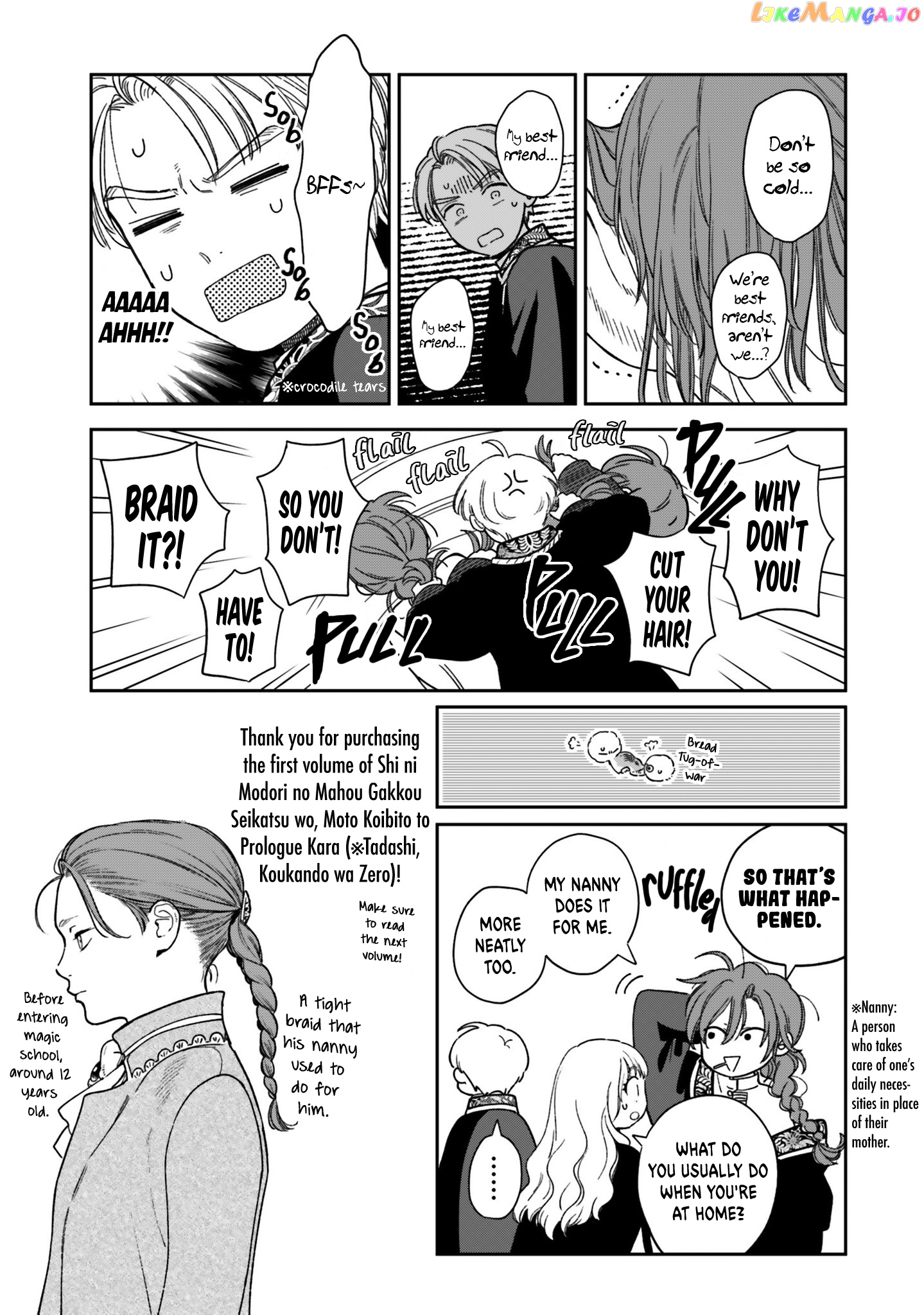Shi Ni Modori No Mahou Gakkou Seikatsu Wo, Moto Koibito To Prologue Kara (Tadashi, Koukando Wa Zero) chapter 4.5 - page 3