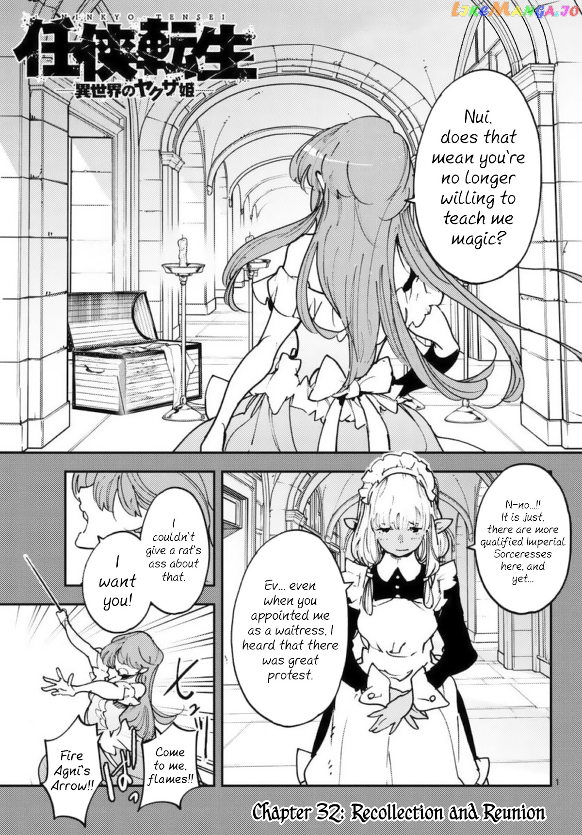Yakuza Reincarnation chapter 32 - page 1