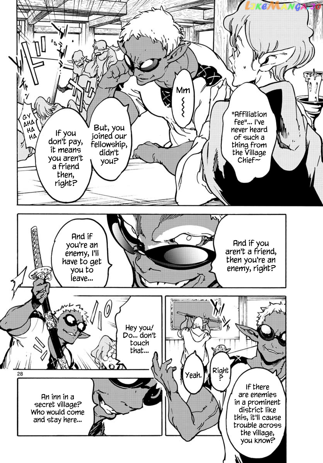 Yakuza Reincarnation chapter 7 - page 28