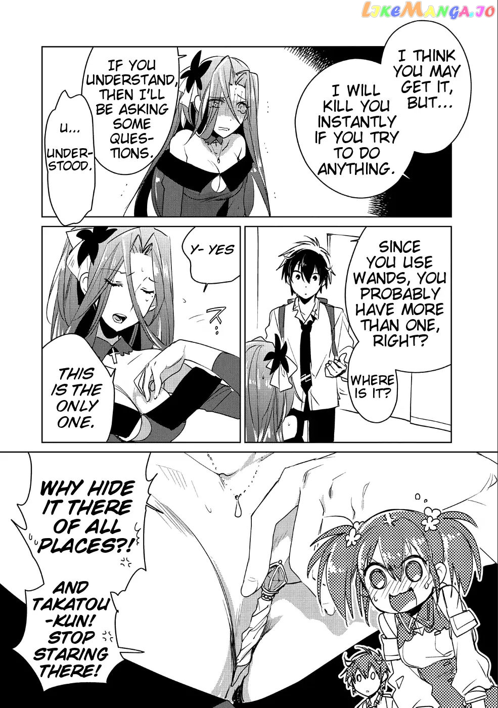 The Other World Doesn't Stand A Chance Against The Power Of Instant Death. chapter 9 - page 23