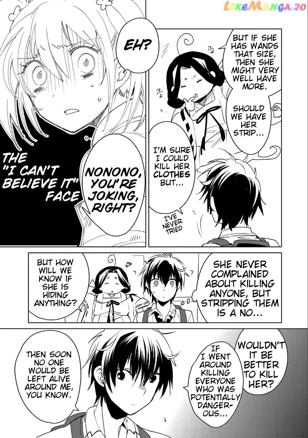 The Other World Doesn't Stand A Chance Against The Power Of Instant Death. chapter 9 - page 24