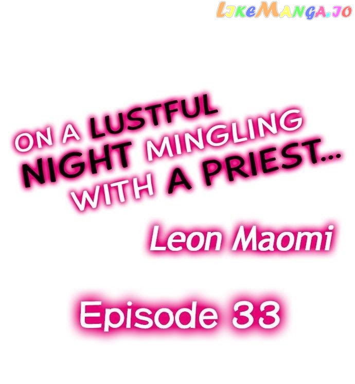 On A Lustful Night Mingling With A Priest chapter 33 - page 1