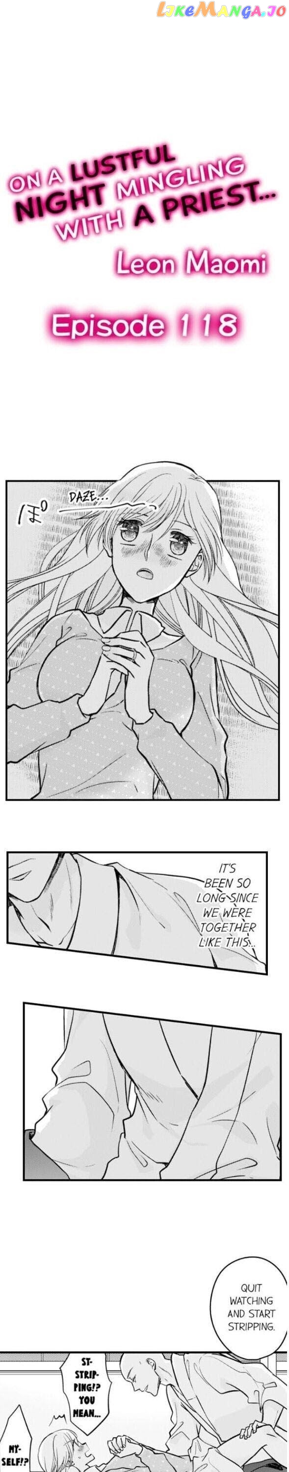 On A Lustful Night Mingling With A Priest chapter 118 - page 1