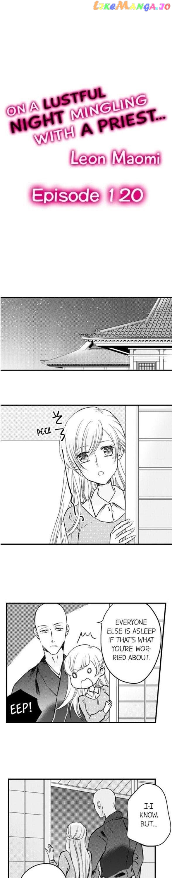 On A Lustful Night Mingling With A Priest chapter 120 - page 1
