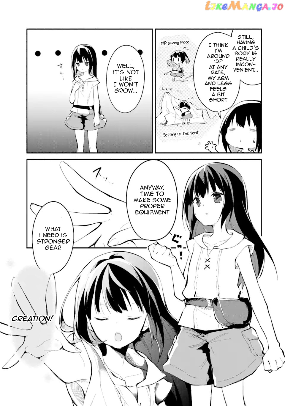 Maryoku Cheat Na Majo Ni Narimashita ~Souzou Mahou De Kimama Na Isekai Seikatsu~ chapter 1.2 - page 5