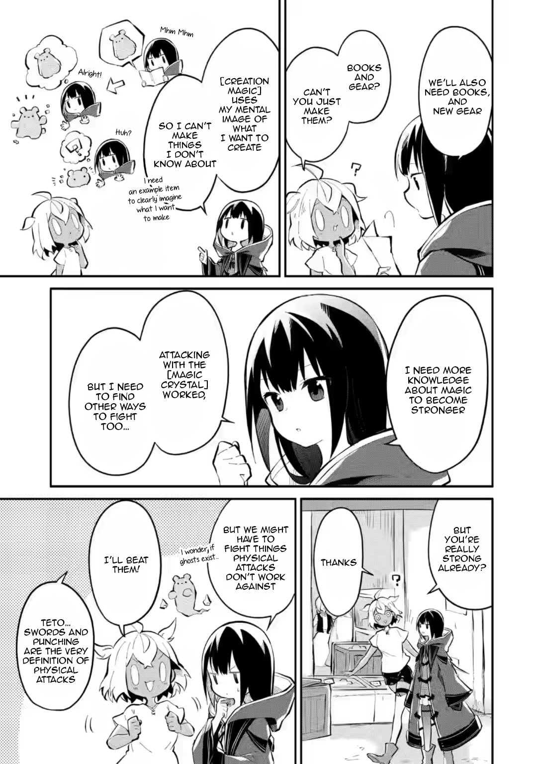 Maryoku Cheat Na Majo Ni Narimashita ~Souzou Mahou De Kimama Na Isekai Seikatsu~ chapter 9.1 - page 3