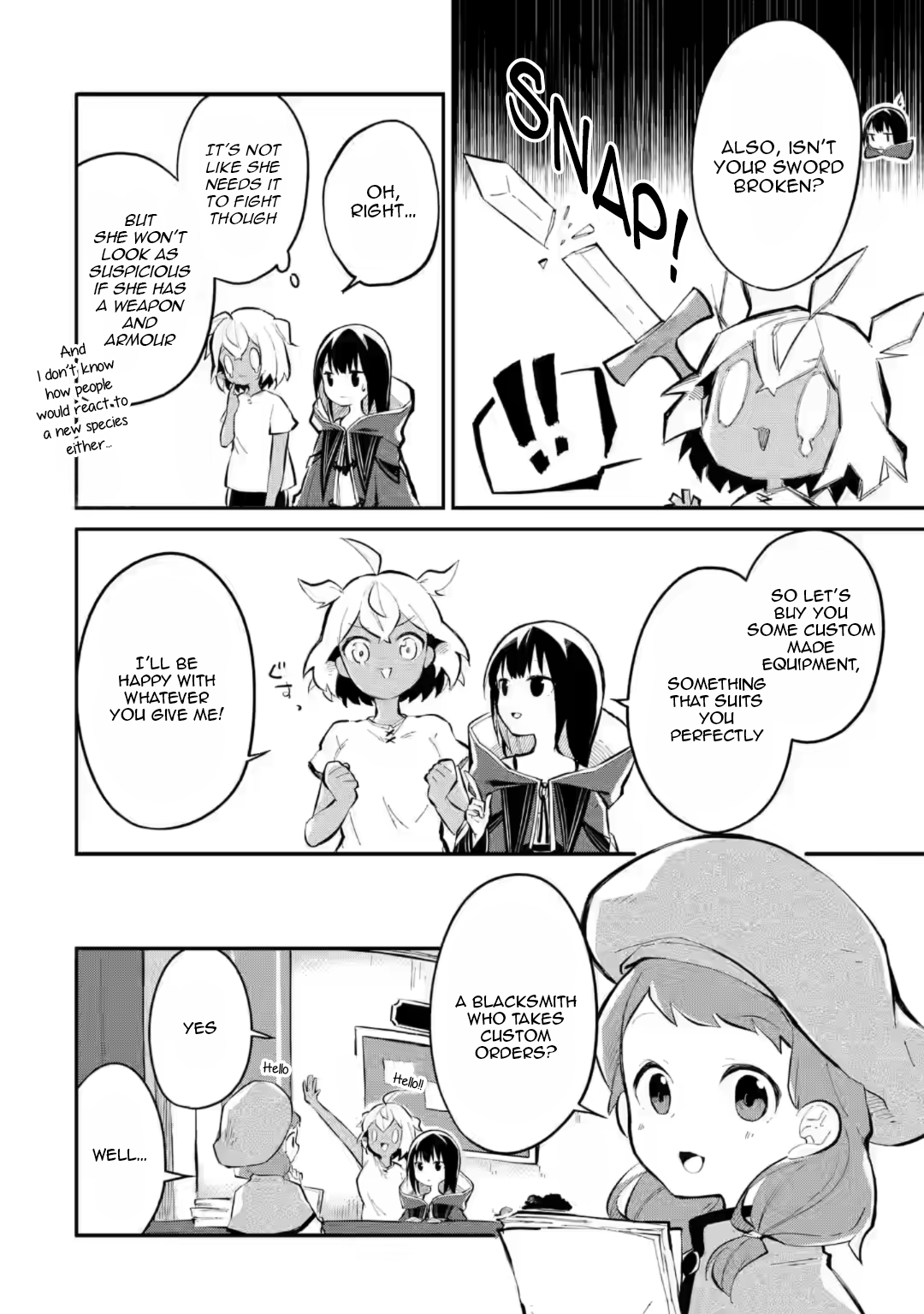 Maryoku Cheat Na Majo Ni Narimashita ~Souzou Mahou De Kimama Na Isekai Seikatsu~ chapter 9.1 - page 4