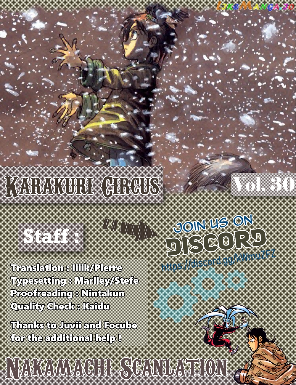 Karakuri Circus chapter 291 - page 1