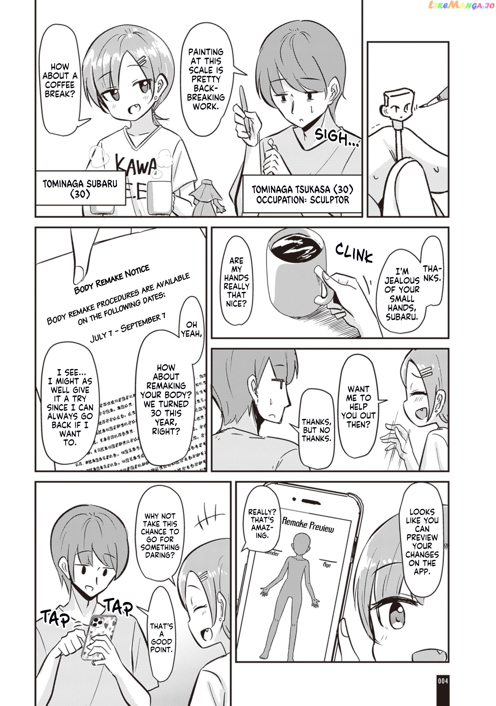 Remake・relife 30-Sai Ni Naru To Jiyuu Ni Seibetsu To Karada Wo Tsukurinaoseru Sekai No Hanashi chapter 1 - page 6