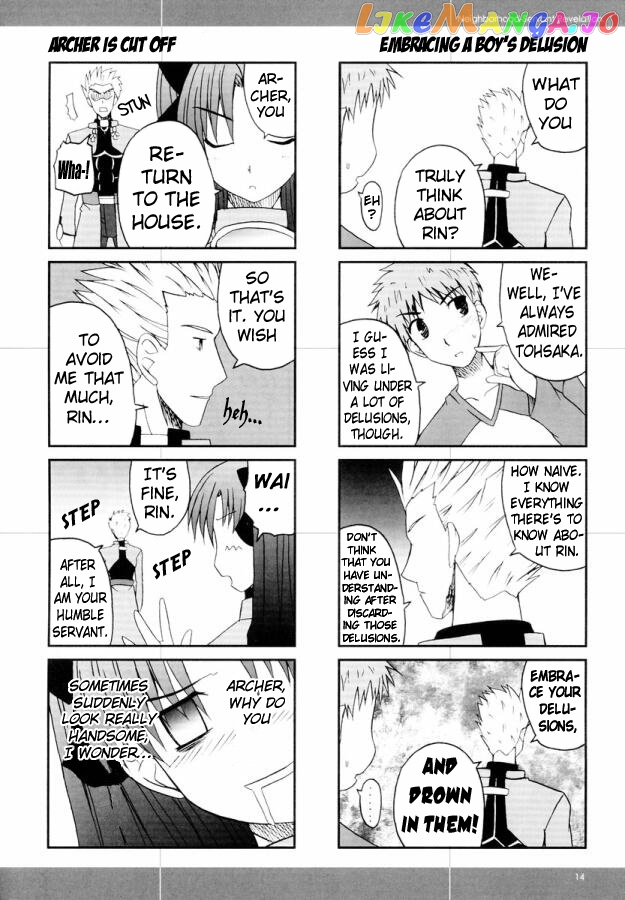 Fate/stay Night - Gokijou Eirei Mokushiroku 2 (Doujinshi) chapter 2 - page 4