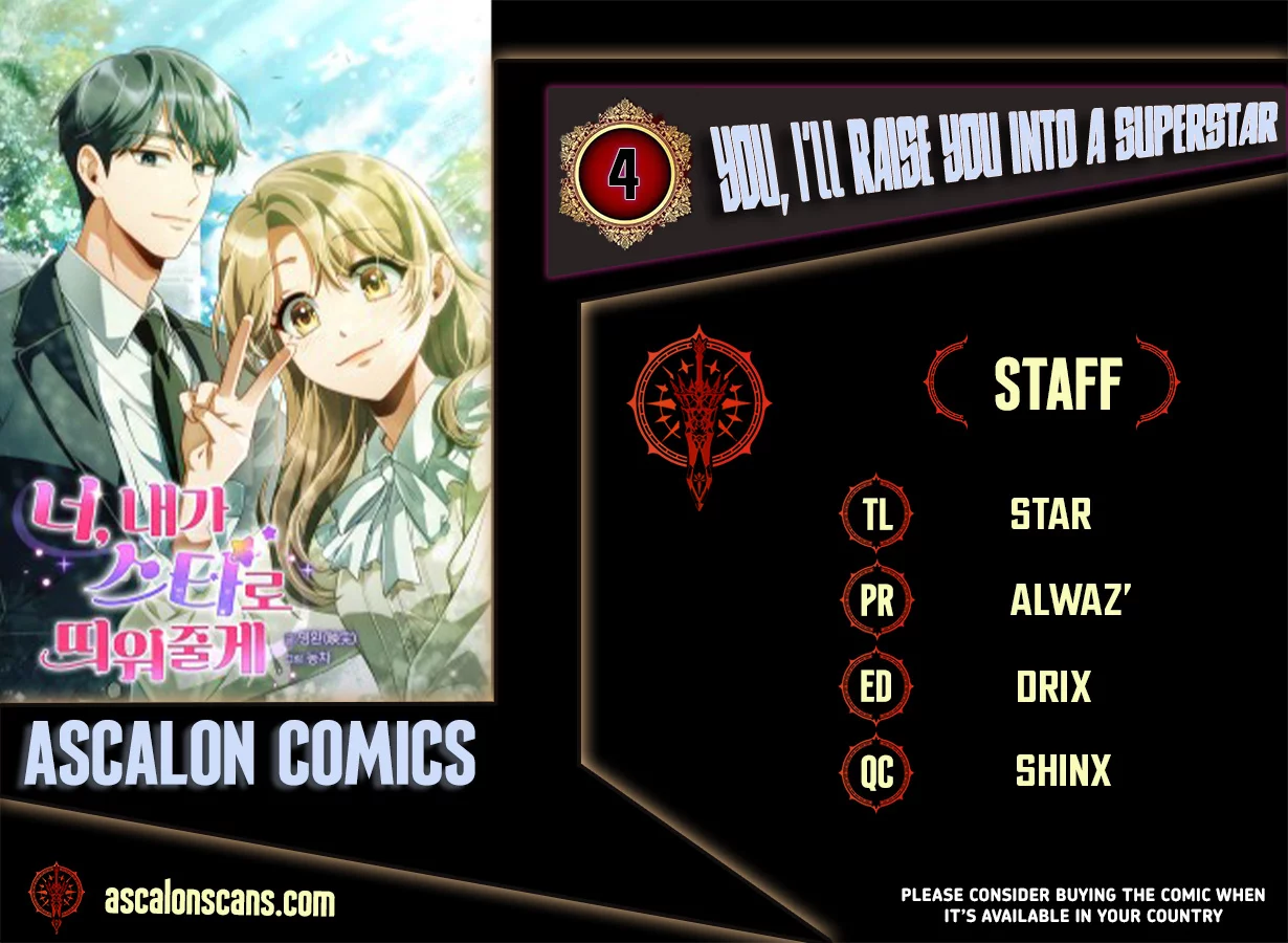 You, I’ll Raise You Into A Superstar! Chapter 4 - page 1