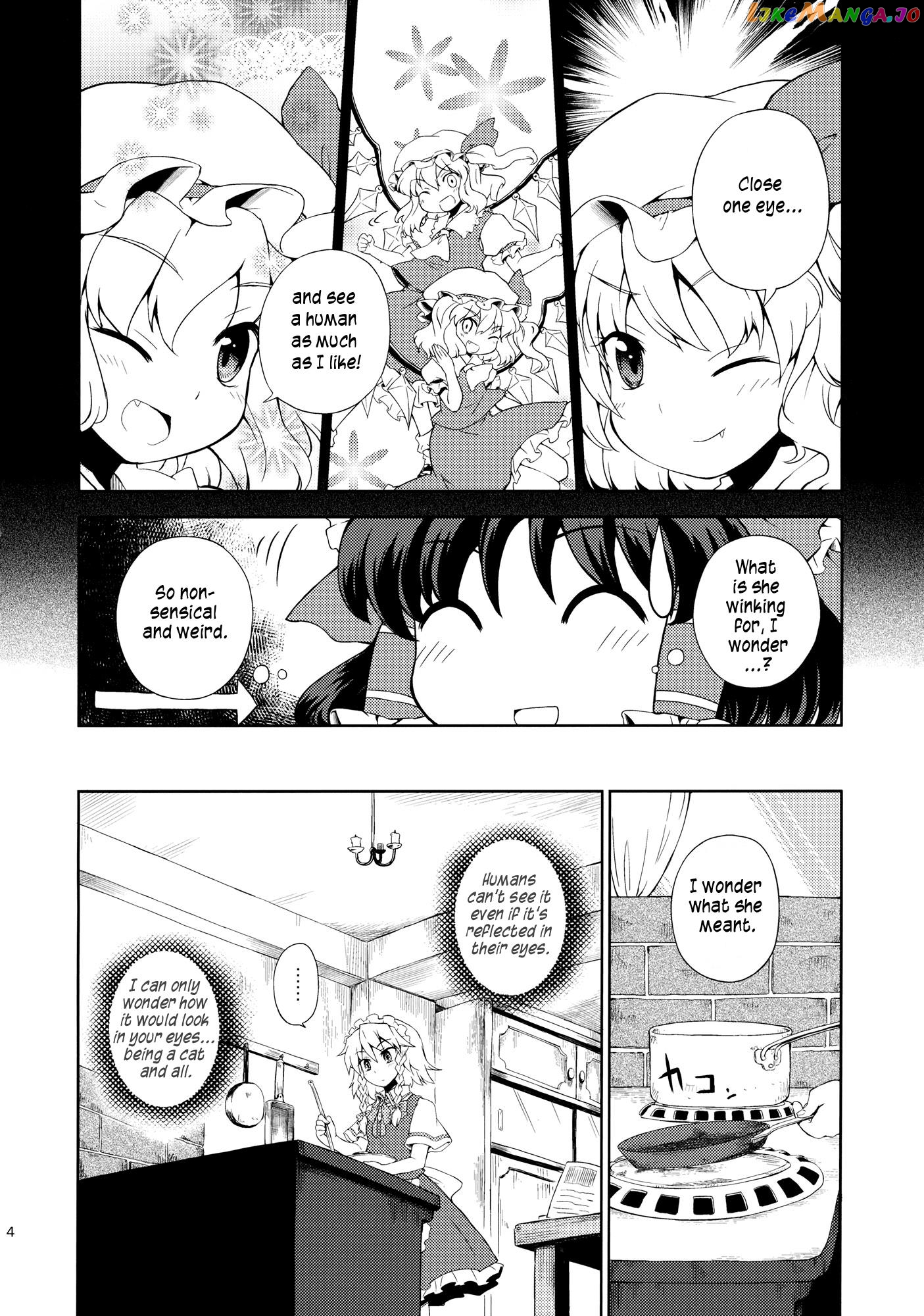 Touhou - Neko Do 24/96=? (Doujinshi) chapter 2 - page 5