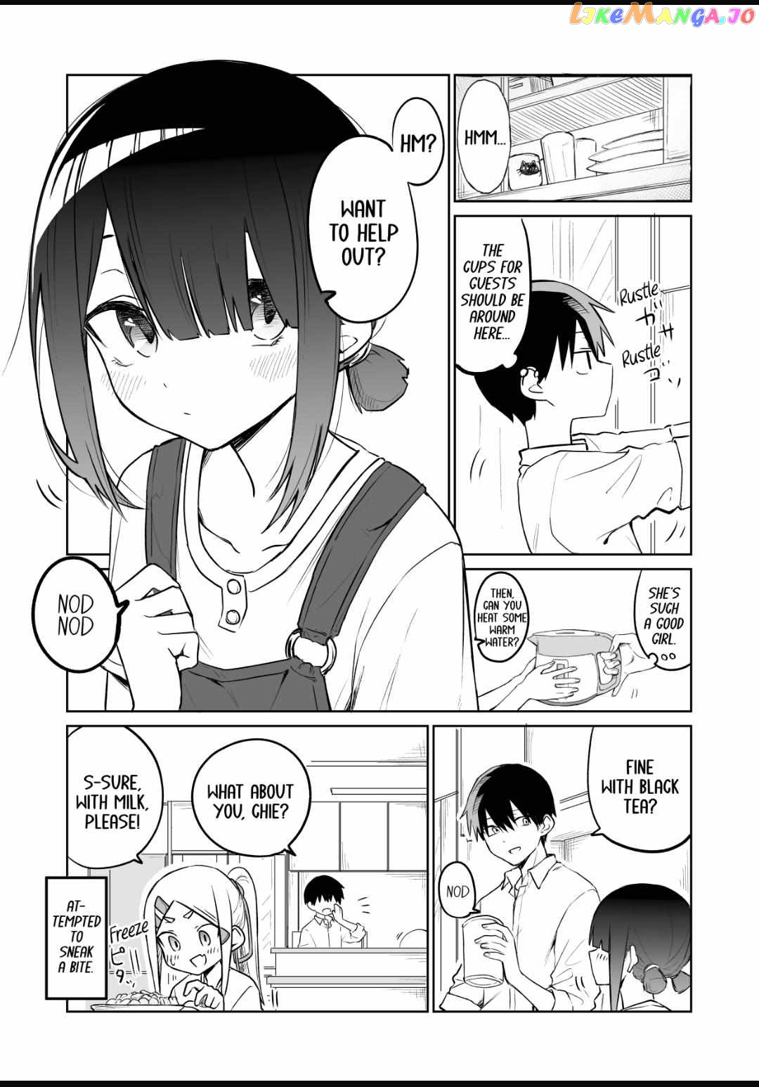 I Don't Understand What My Little Sister's Friend Is Thinking! Chapter 2 - page 3