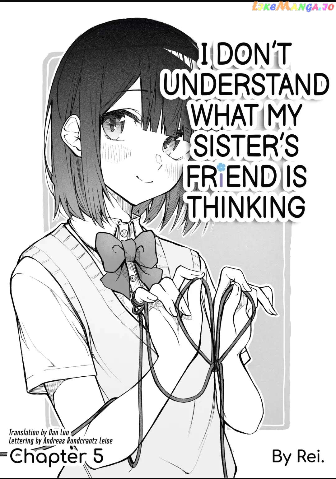 I Don't Understand What My Little Sister's Friend Is Thinking! Chapter 5 - page 2