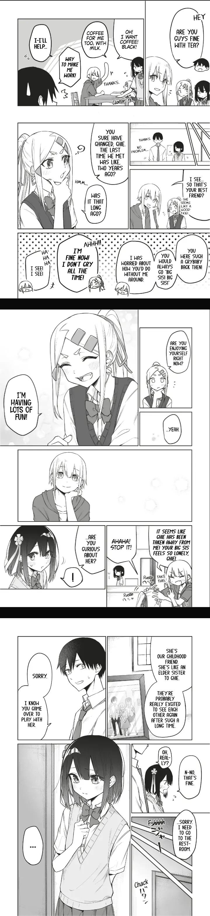 I Don't Understand What My Little Sister's Friend Is Thinking! Chapter 11 - page 4