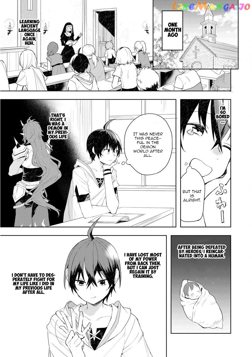 I Was The Weakest Of The Four Heavenly Kings. Since I have reincarnated, I Want To Lead A Peaceful Life. chapter 1 - page 6