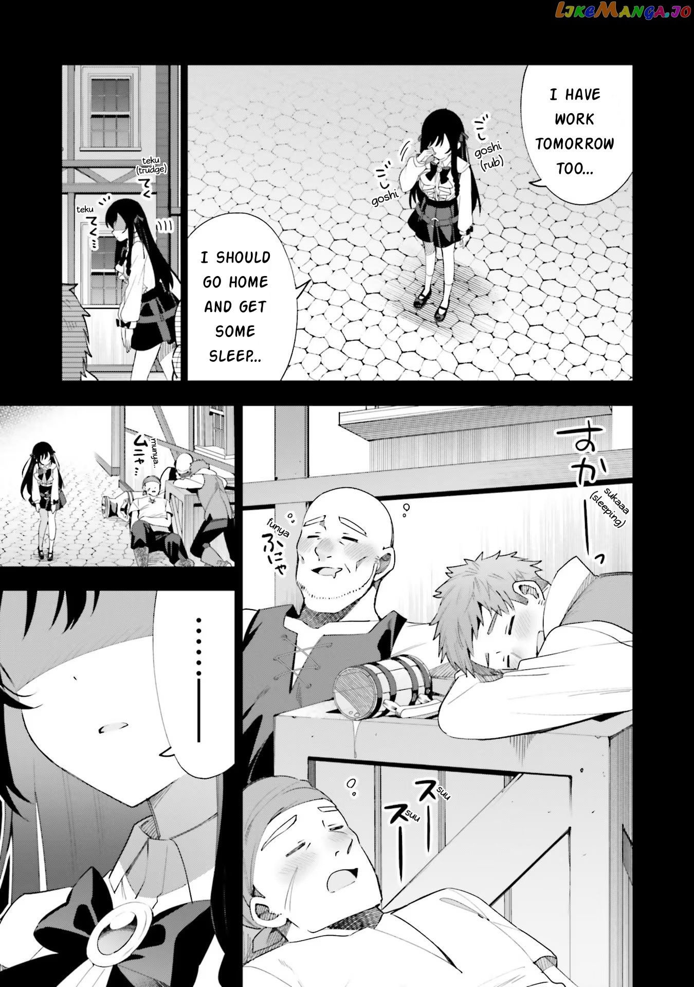 I’m the guild receptionist, but since I don’t want to work overtime, I think I’ll just solo the boss chapter 11 - page 9
