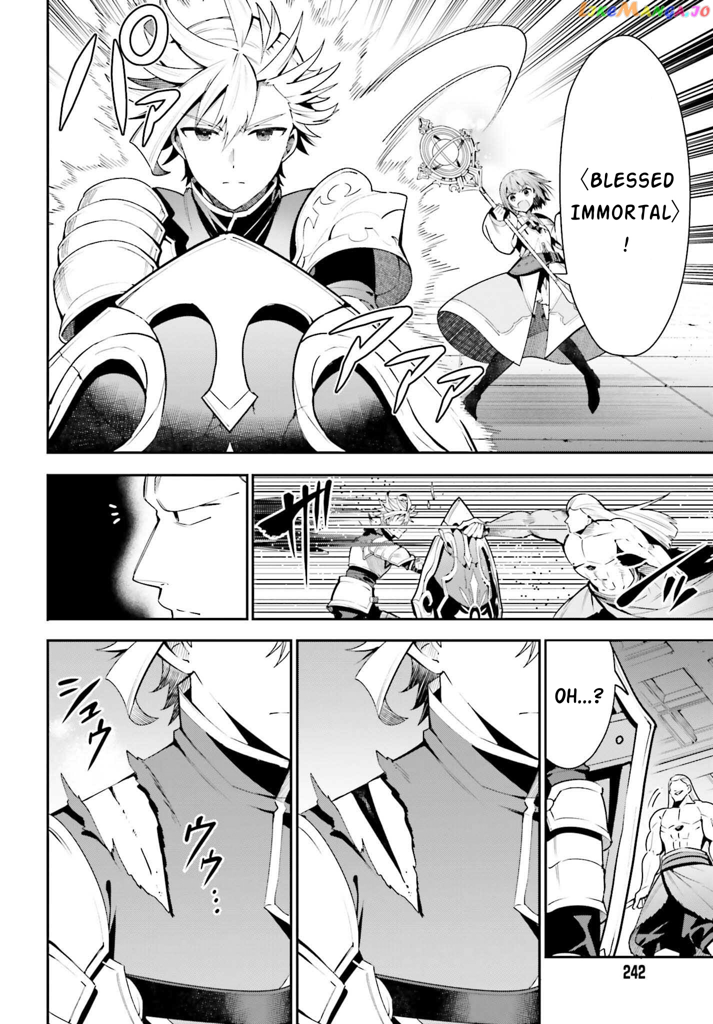 I’m the guild receptionist, but since I don’t want to work overtime, I think I’ll just solo the boss chapter 18 - page 4