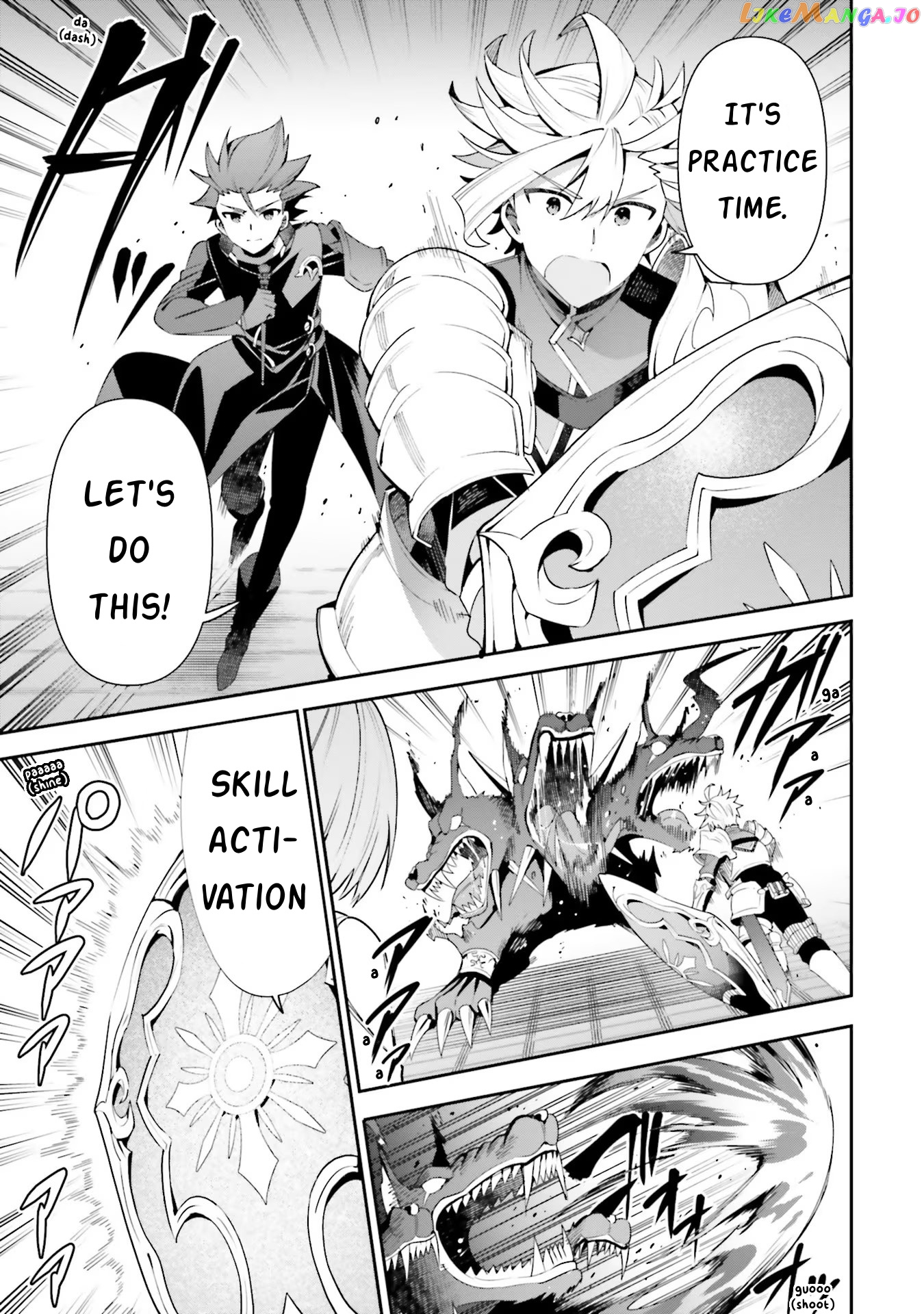 I’m the guild receptionist, but since I don’t want to work overtime, I think I’ll just solo the boss chapter 12 - page 11