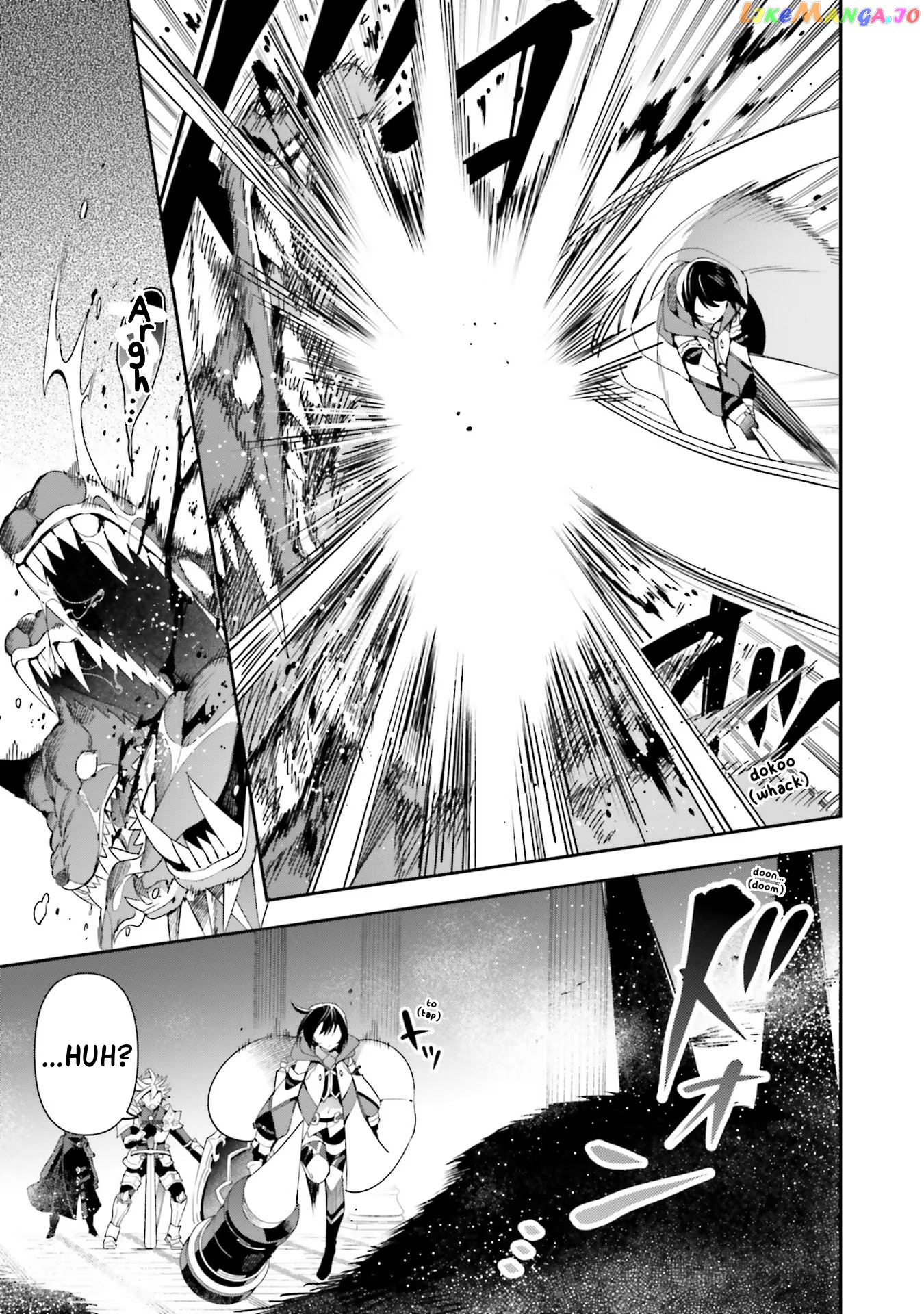 I’m the guild receptionist, but since I don’t want to work overtime, I think I’ll just solo the boss chapter 12 - page 13