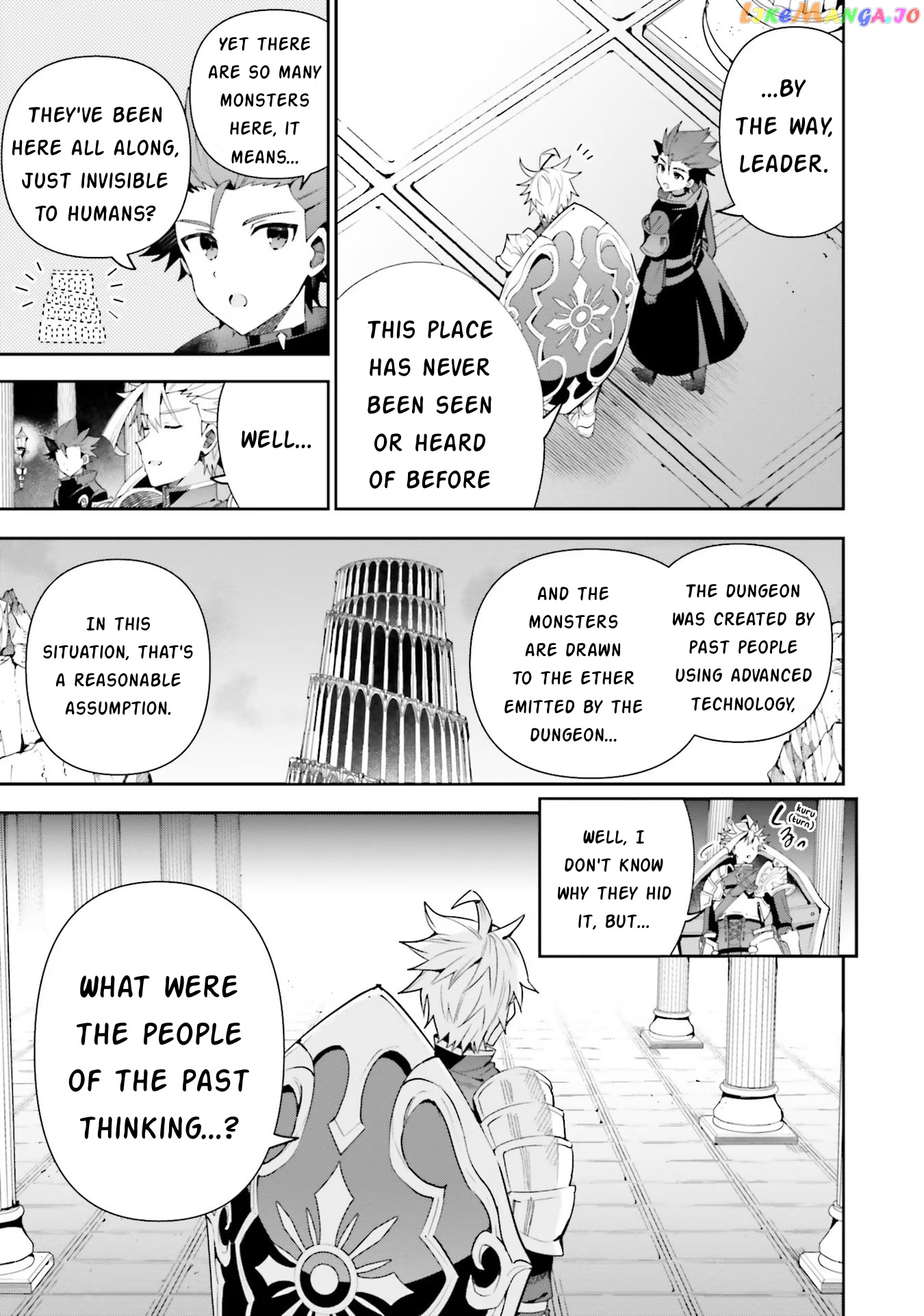I’m the guild receptionist, but since I don’t want to work overtime, I think I’ll just solo the boss chapter 12 - page 17