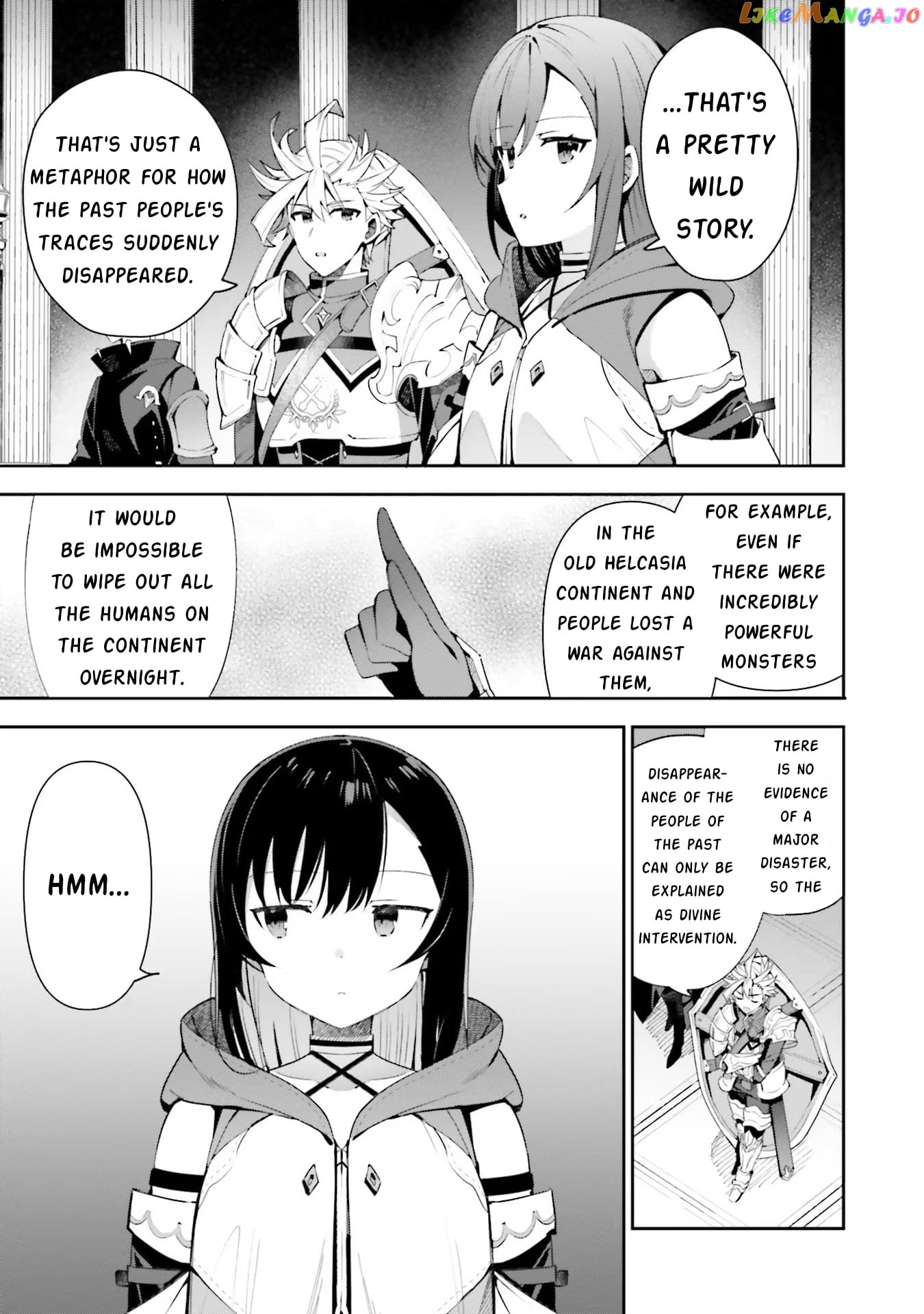 I’m the guild receptionist, but since I don’t want to work overtime, I think I’ll just solo the boss chapter 12 - page 19