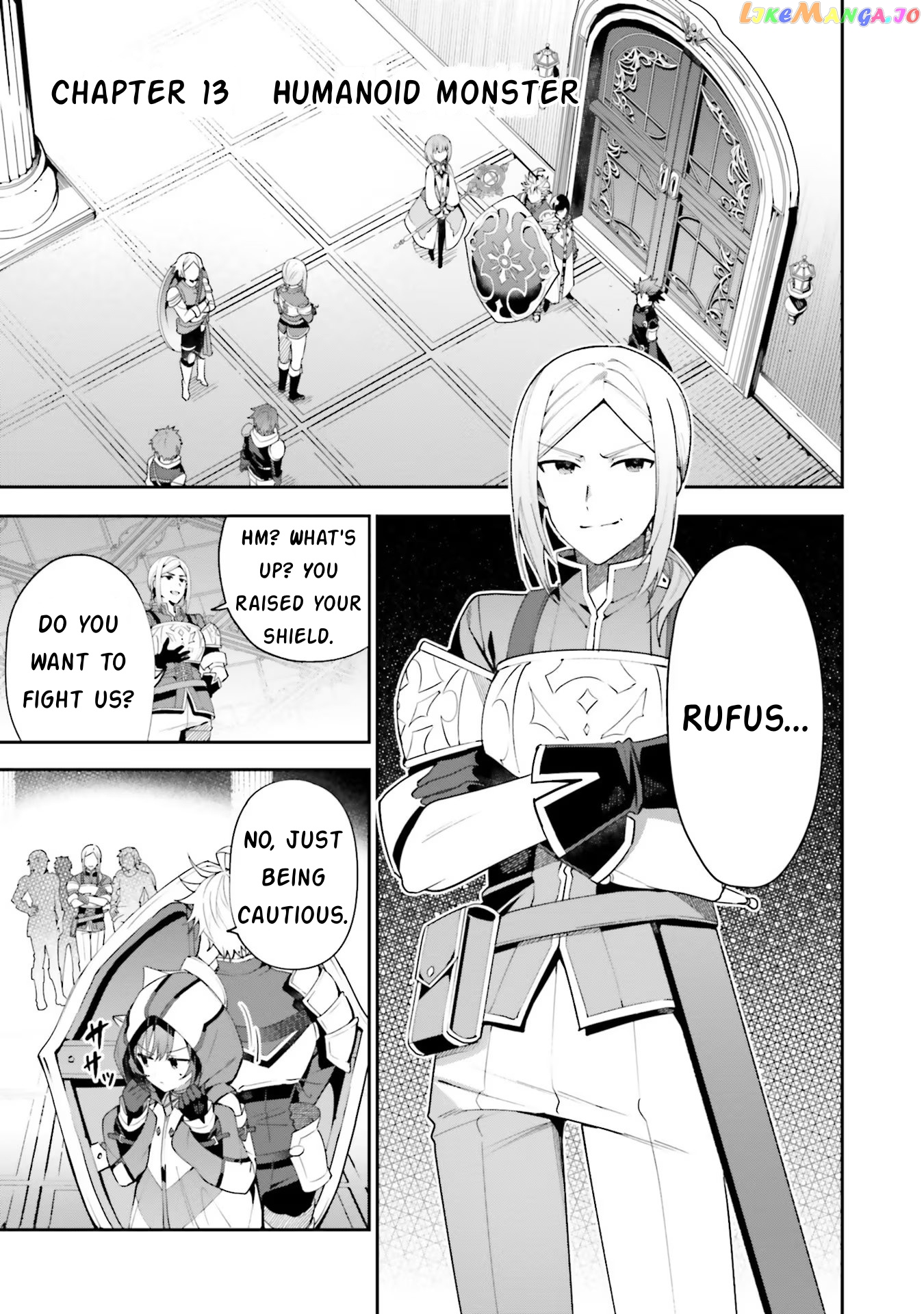 I’m the guild receptionist, but since I don’t want to work overtime, I think I’ll just solo the boss chapter 13 - page 1
