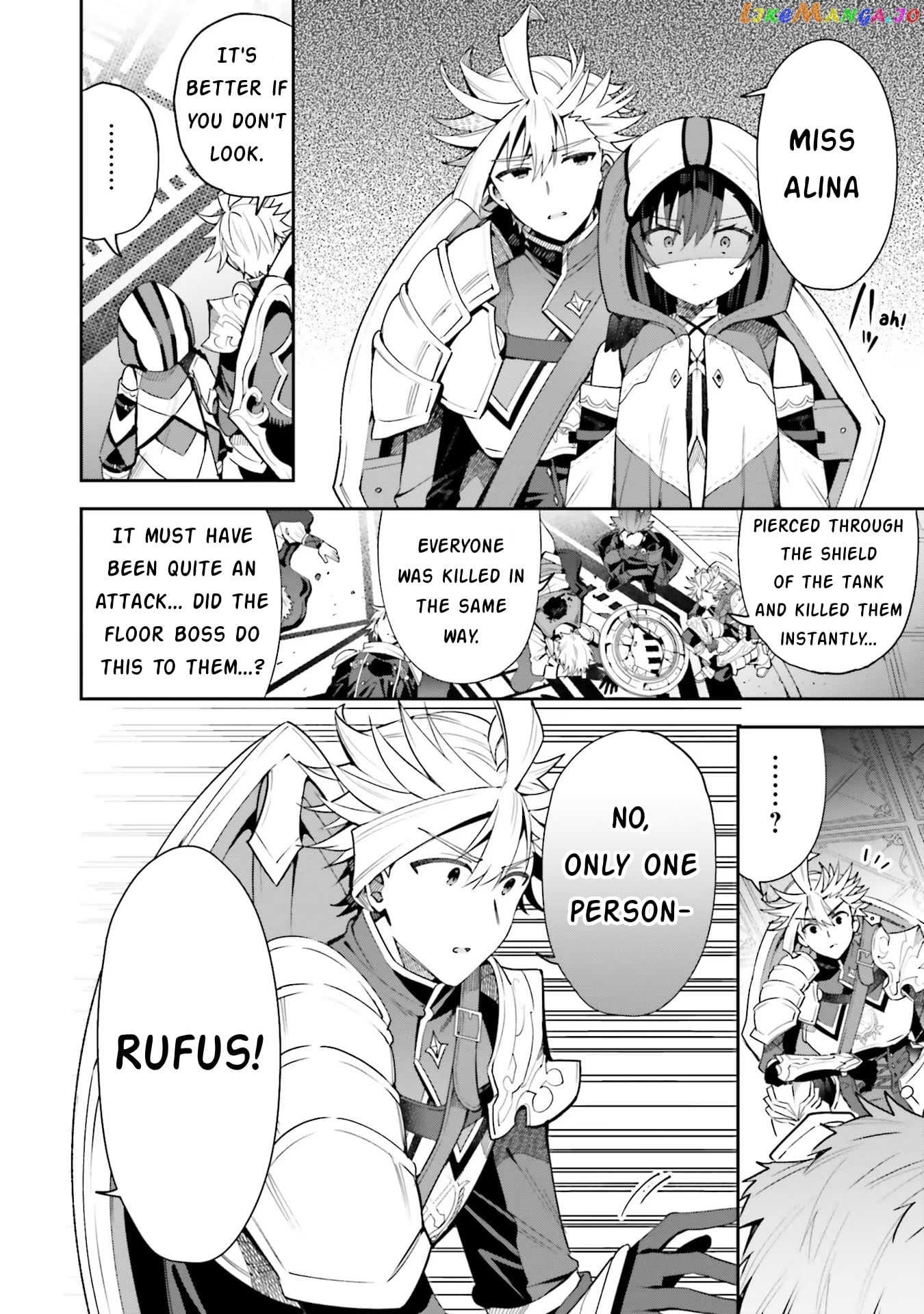 I’m the guild receptionist, but since I don’t want to work overtime, I think I’ll just solo the boss chapter 13 - page 16