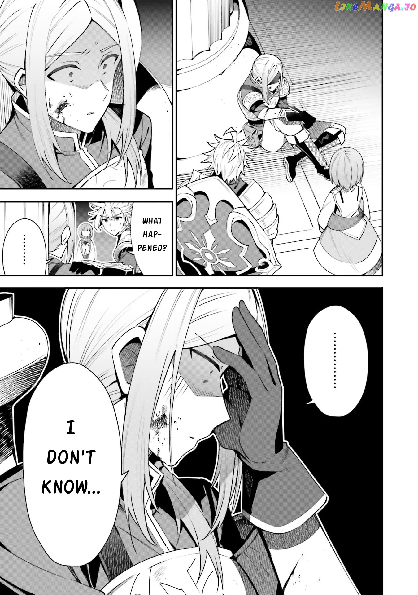 I’m the guild receptionist, but since I don’t want to work overtime, I think I’ll just solo the boss chapter 13 - page 17