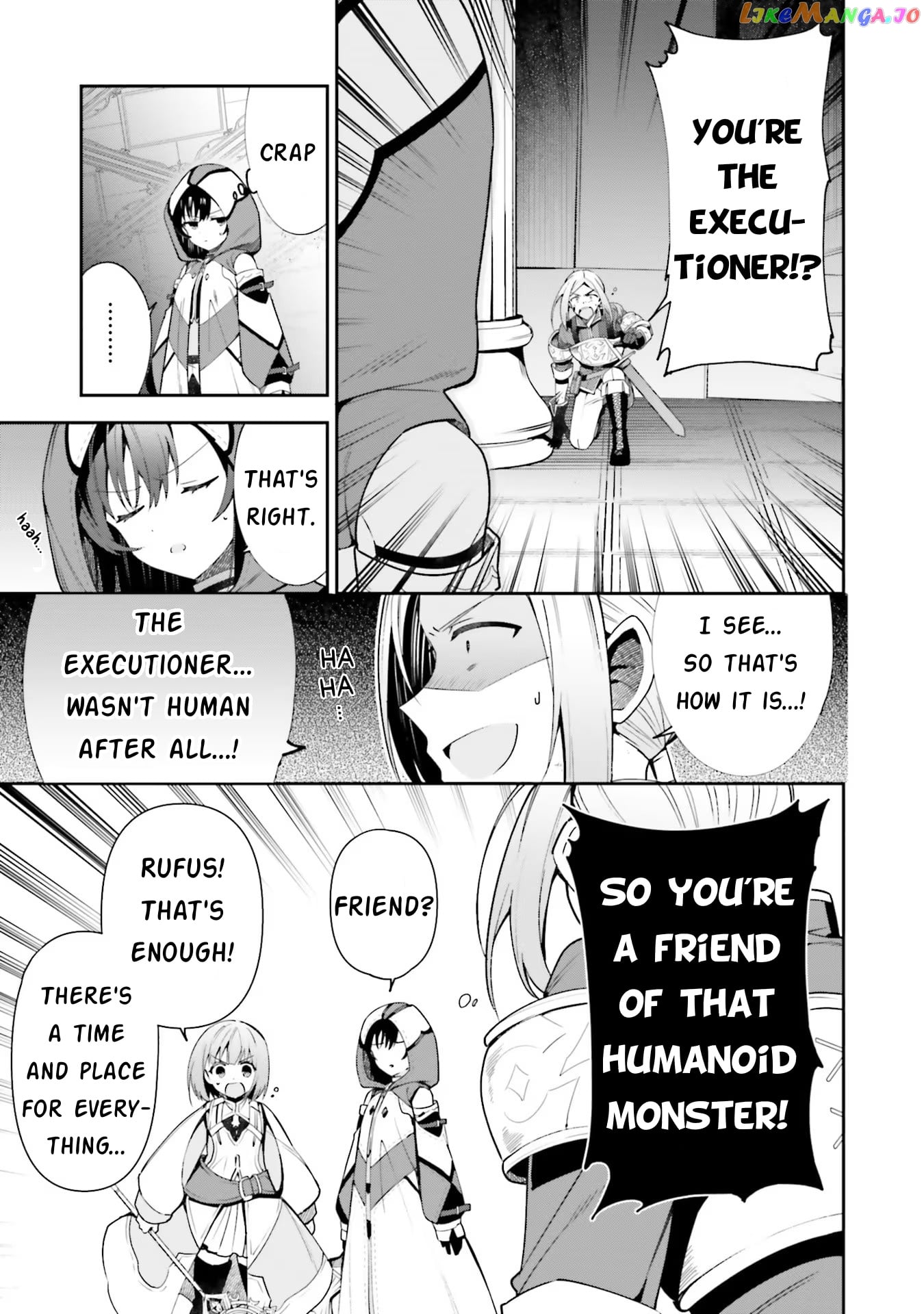I’m the guild receptionist, but since I don’t want to work overtime, I think I’ll just solo the boss chapter 13 - page 21